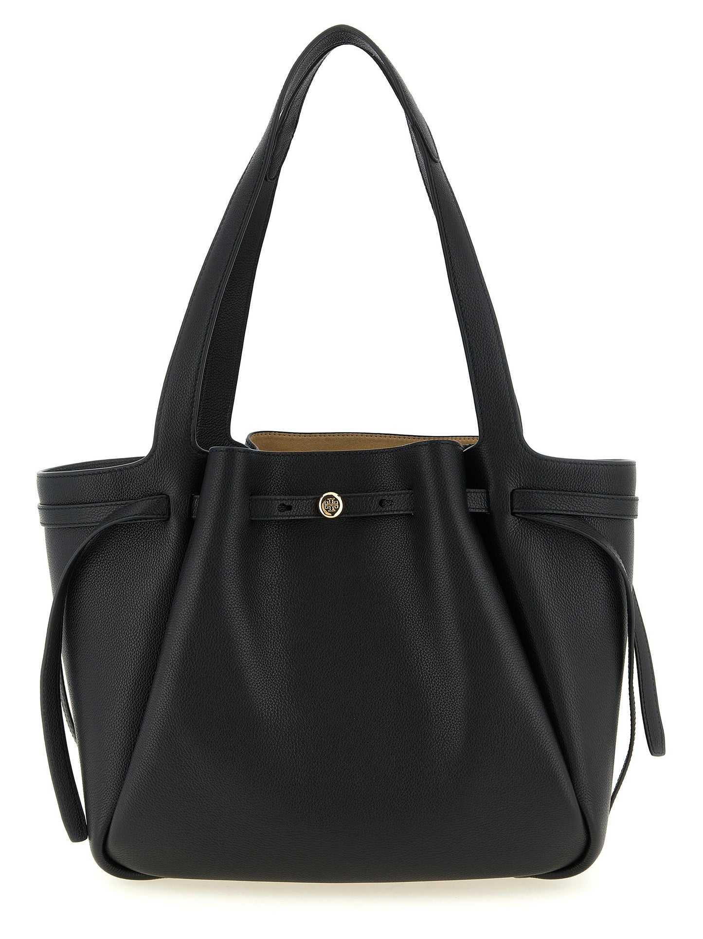 Black Cowhide Tote Bag