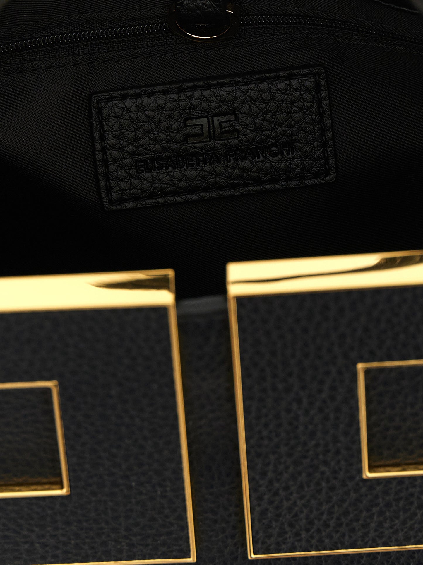 Black Polyester Tote Bag