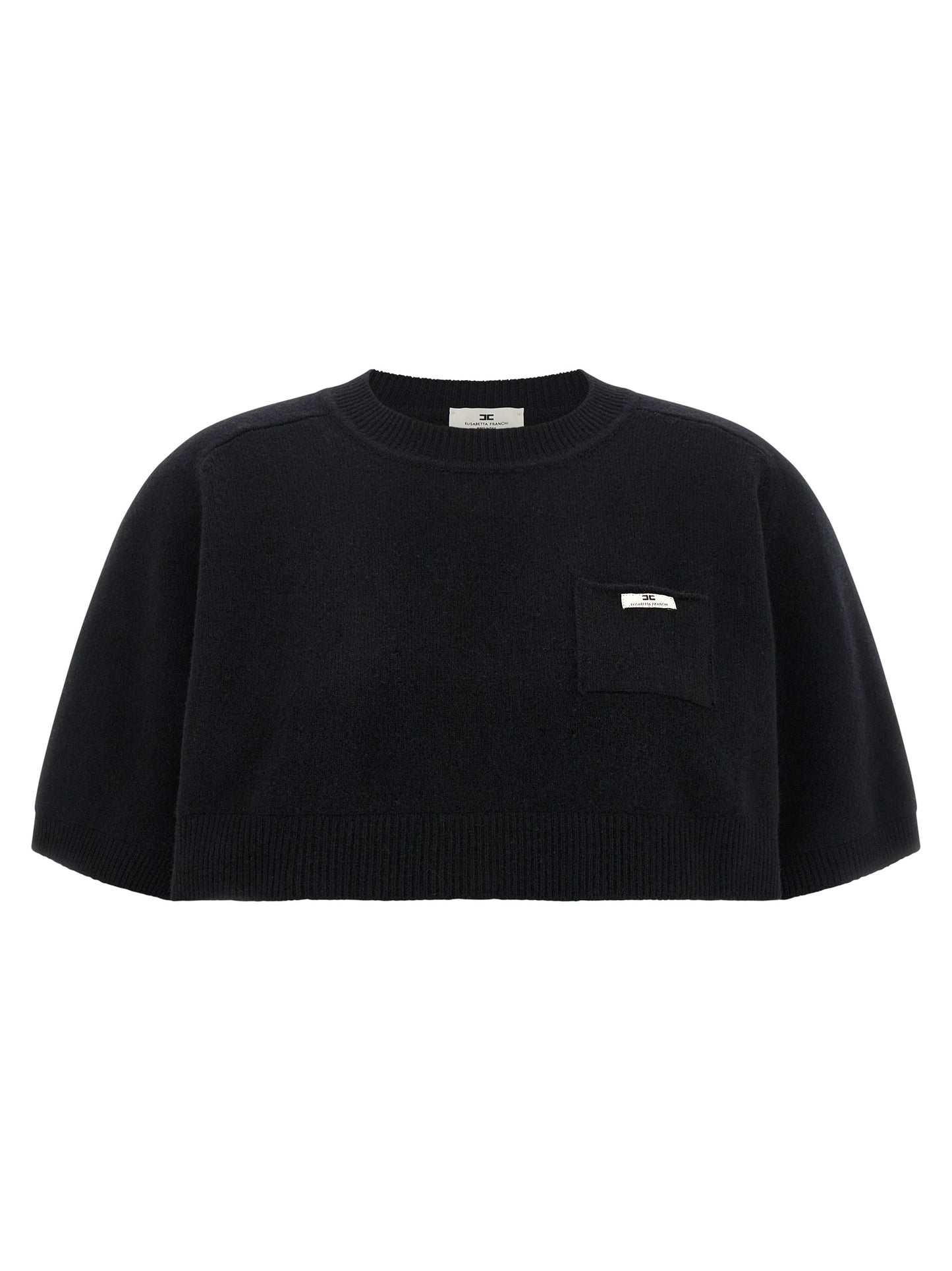 Black Wool Sweatshirt