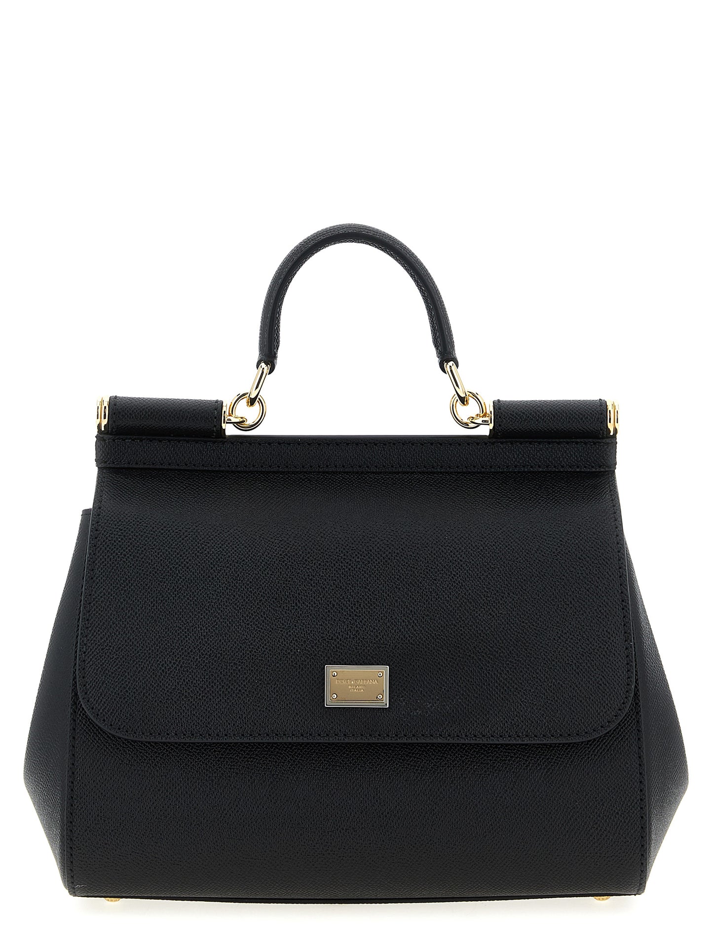 Black Calfskin Handbag