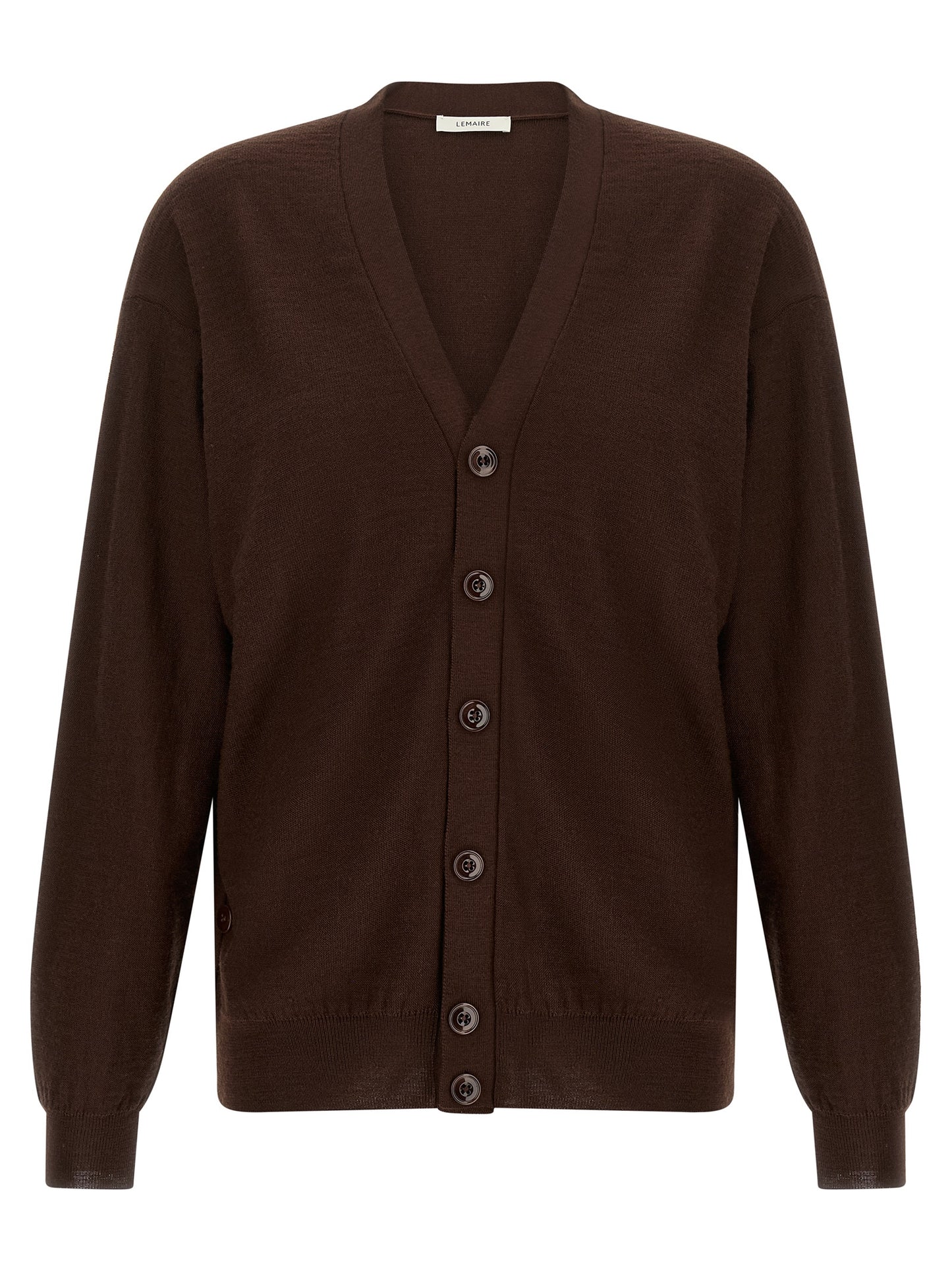 Bordeaux Wool Cardigan