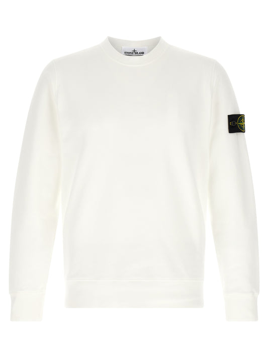 White Cotton Sweatshirt