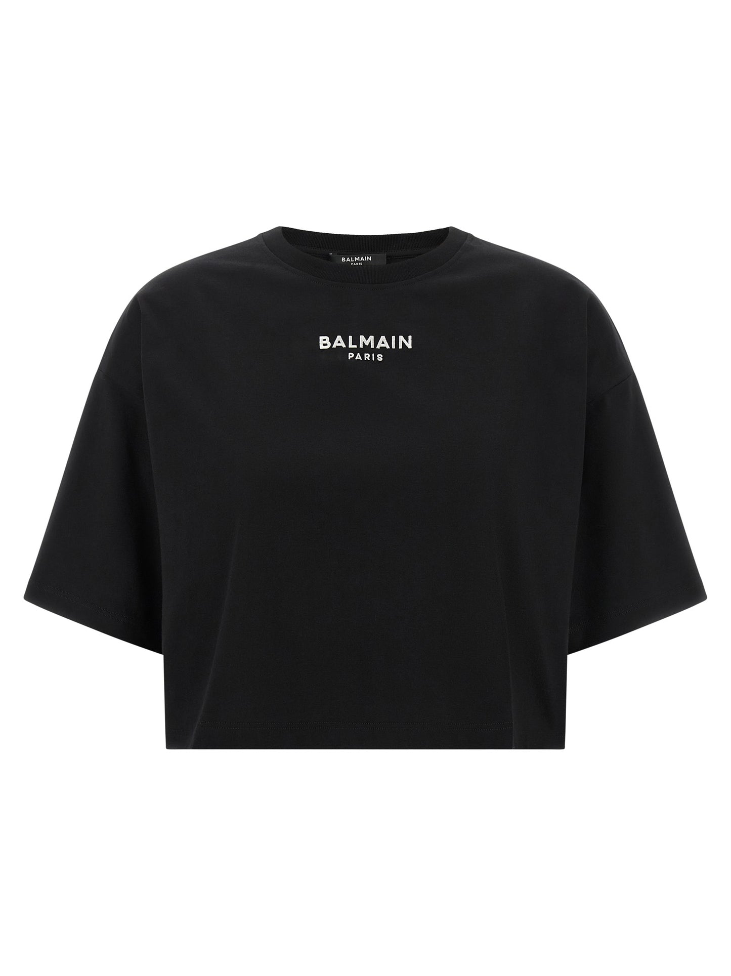 Black Cotton T-Shirt