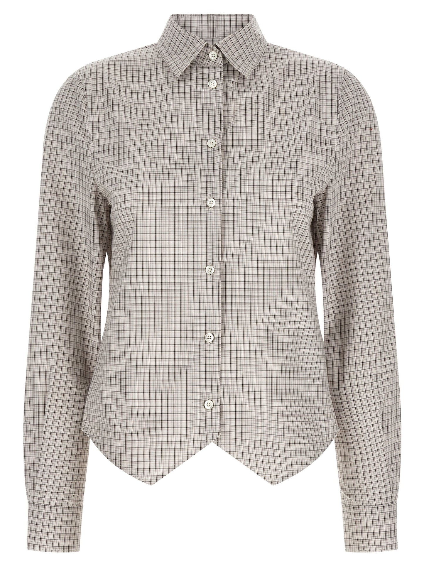 Beige Cotton Blouse