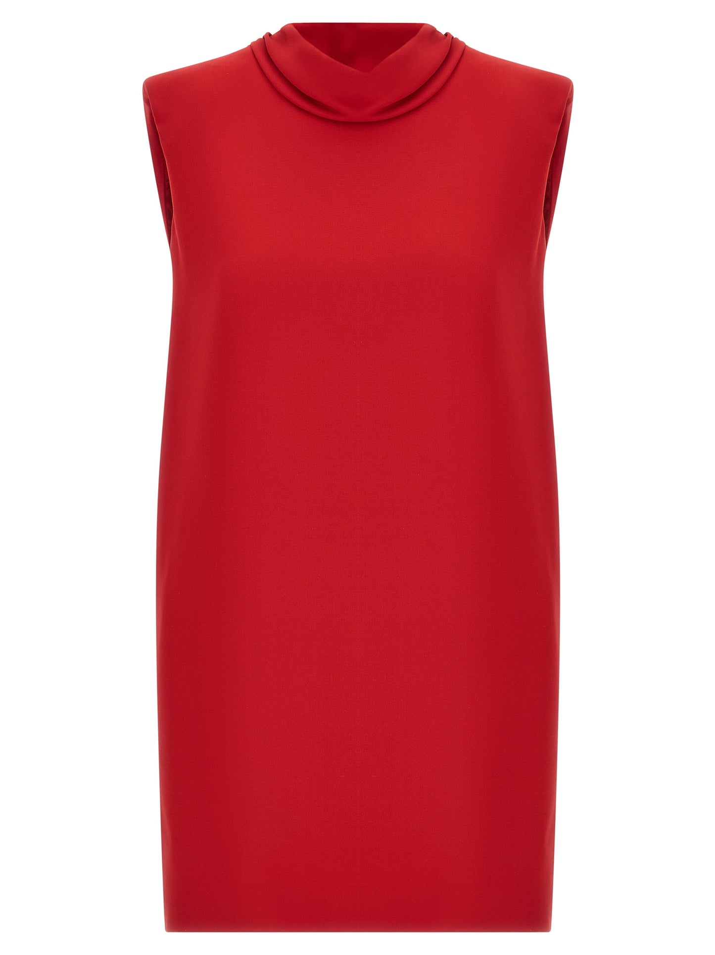 Multicolor Silk Short Dress