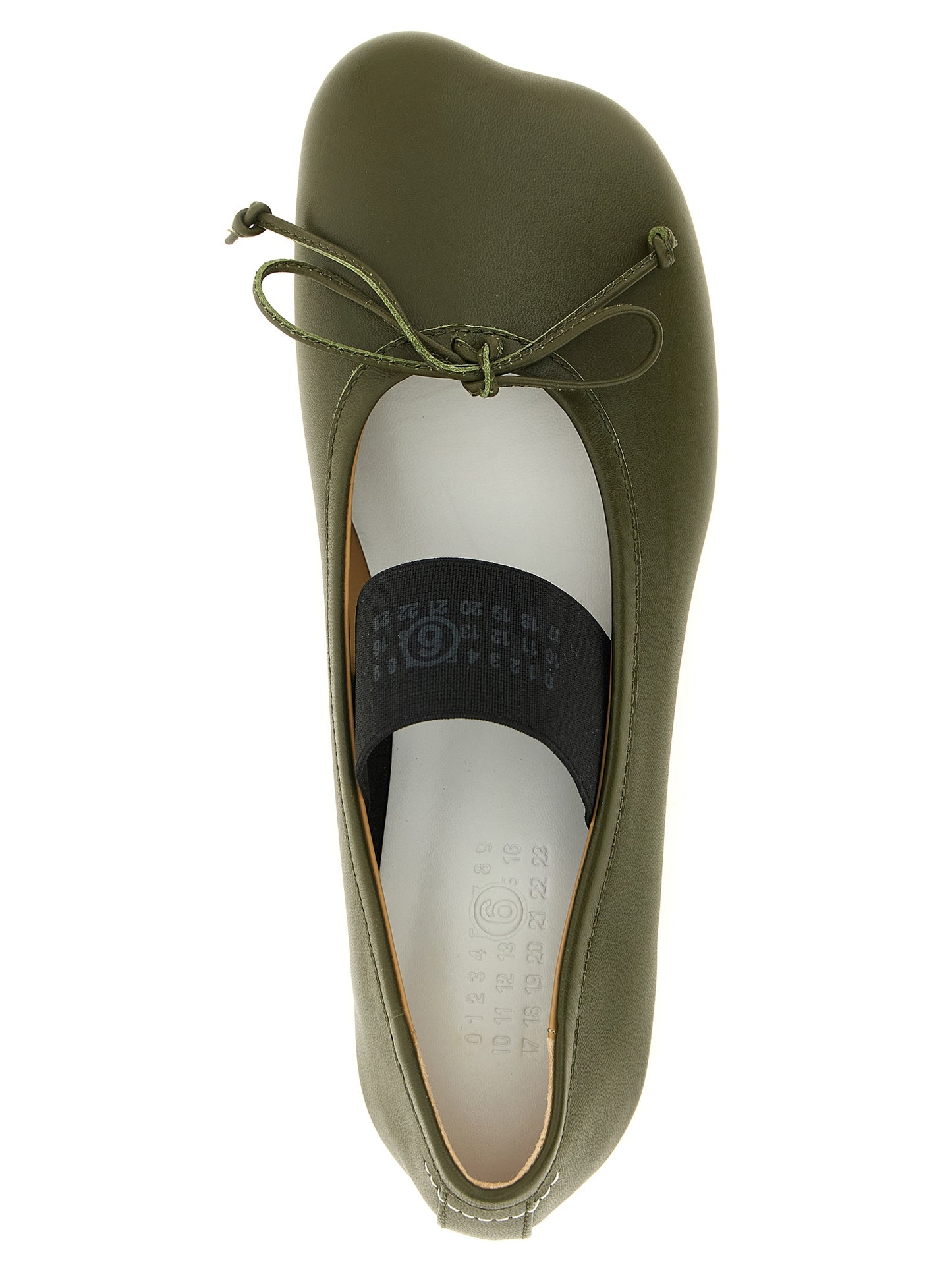 Bicolor Lambskin Ballet Flats