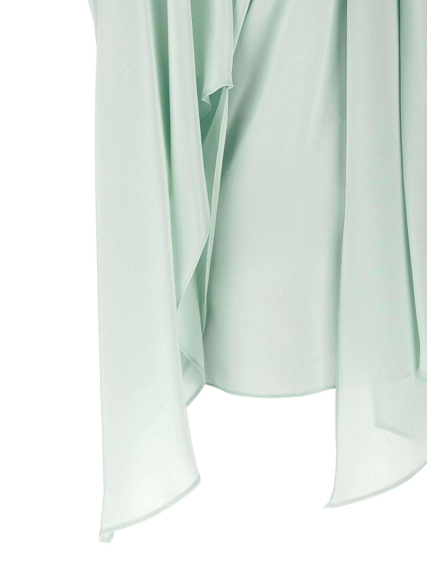 Bicolor Silk Blouse