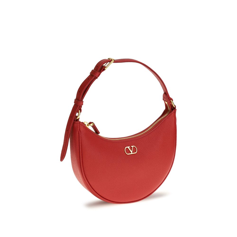 Red Calf Leather Bos Taurus Shoulder Bag