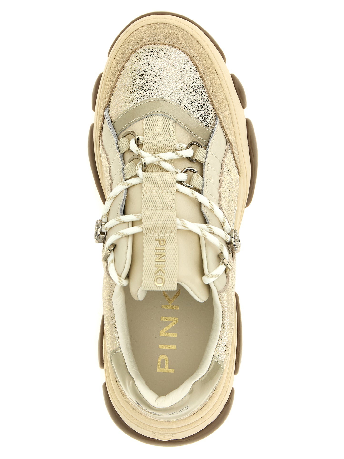 Multicolor Cowhide Chunky Sneakers