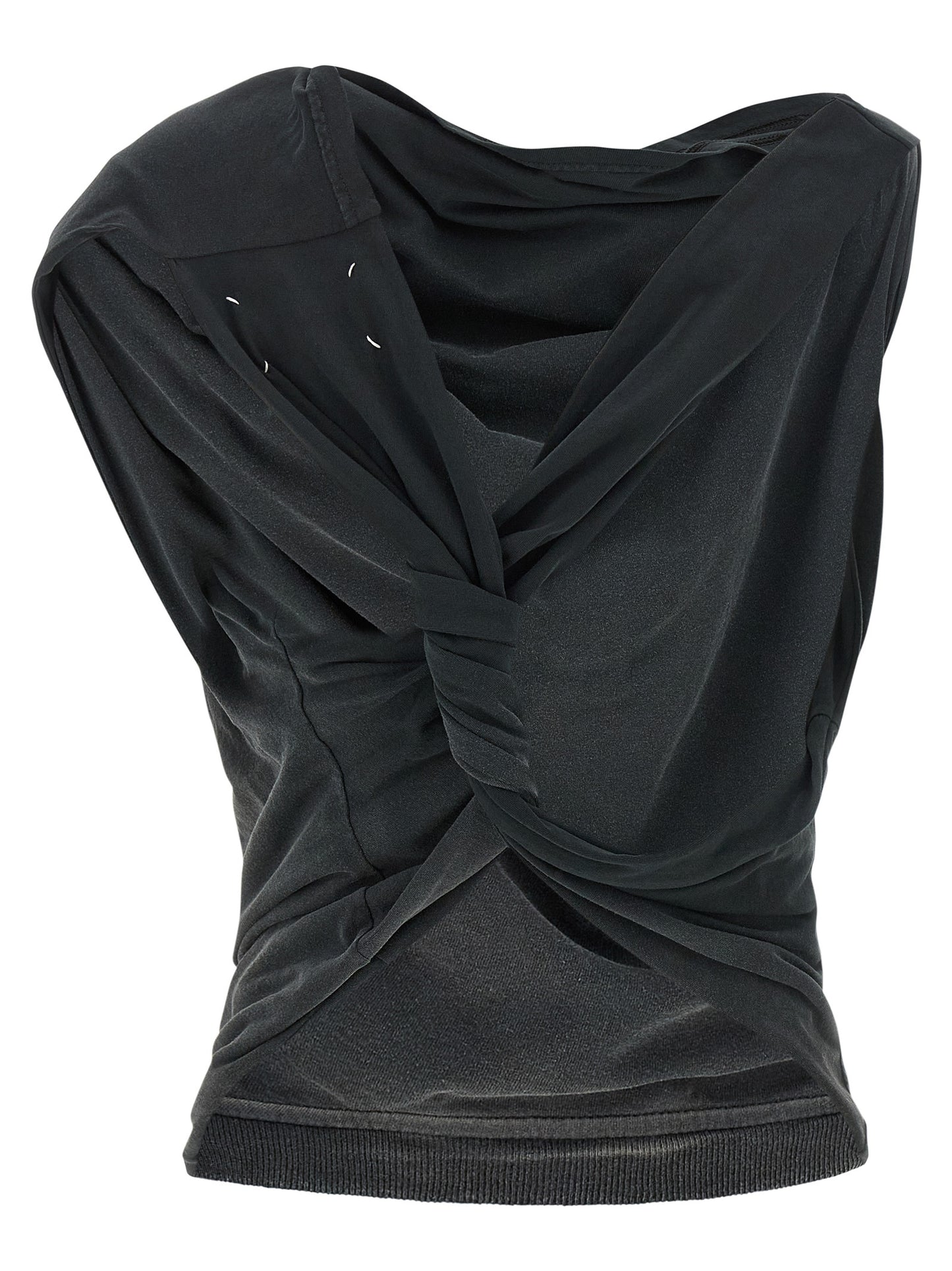 Gray Cotton Blouse