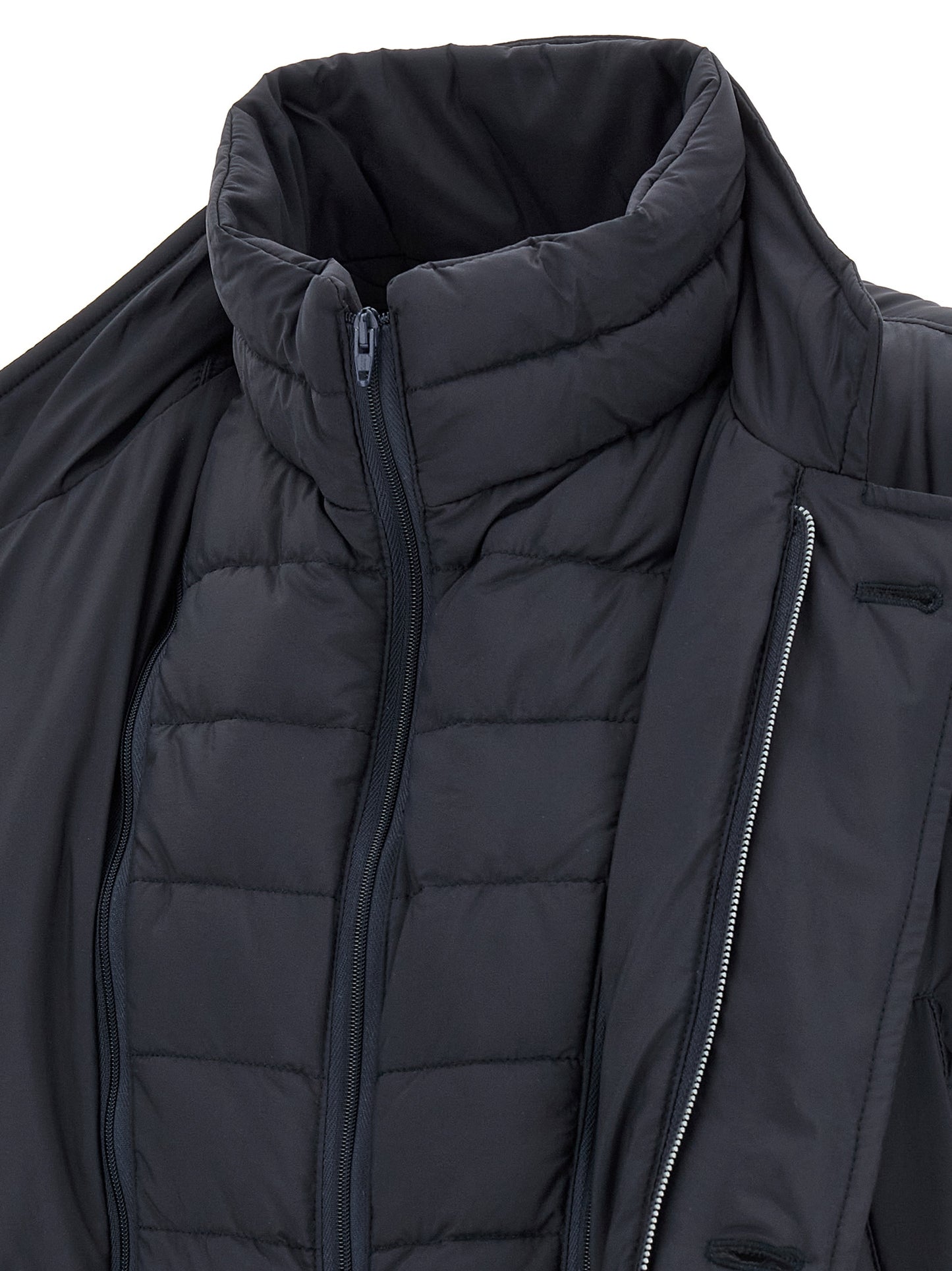 Blue Polyamide Coat