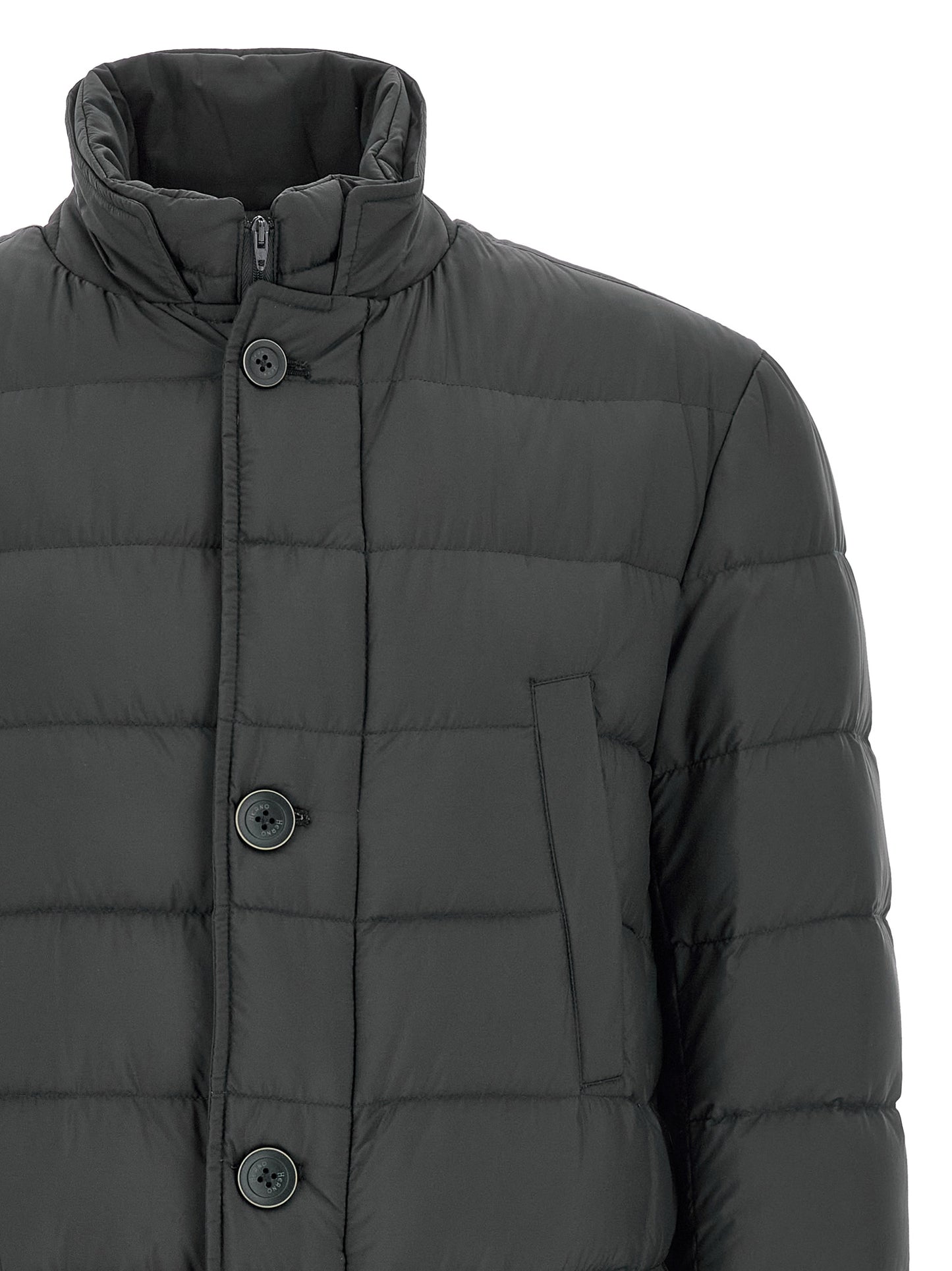 Gray Polyamide Coat
