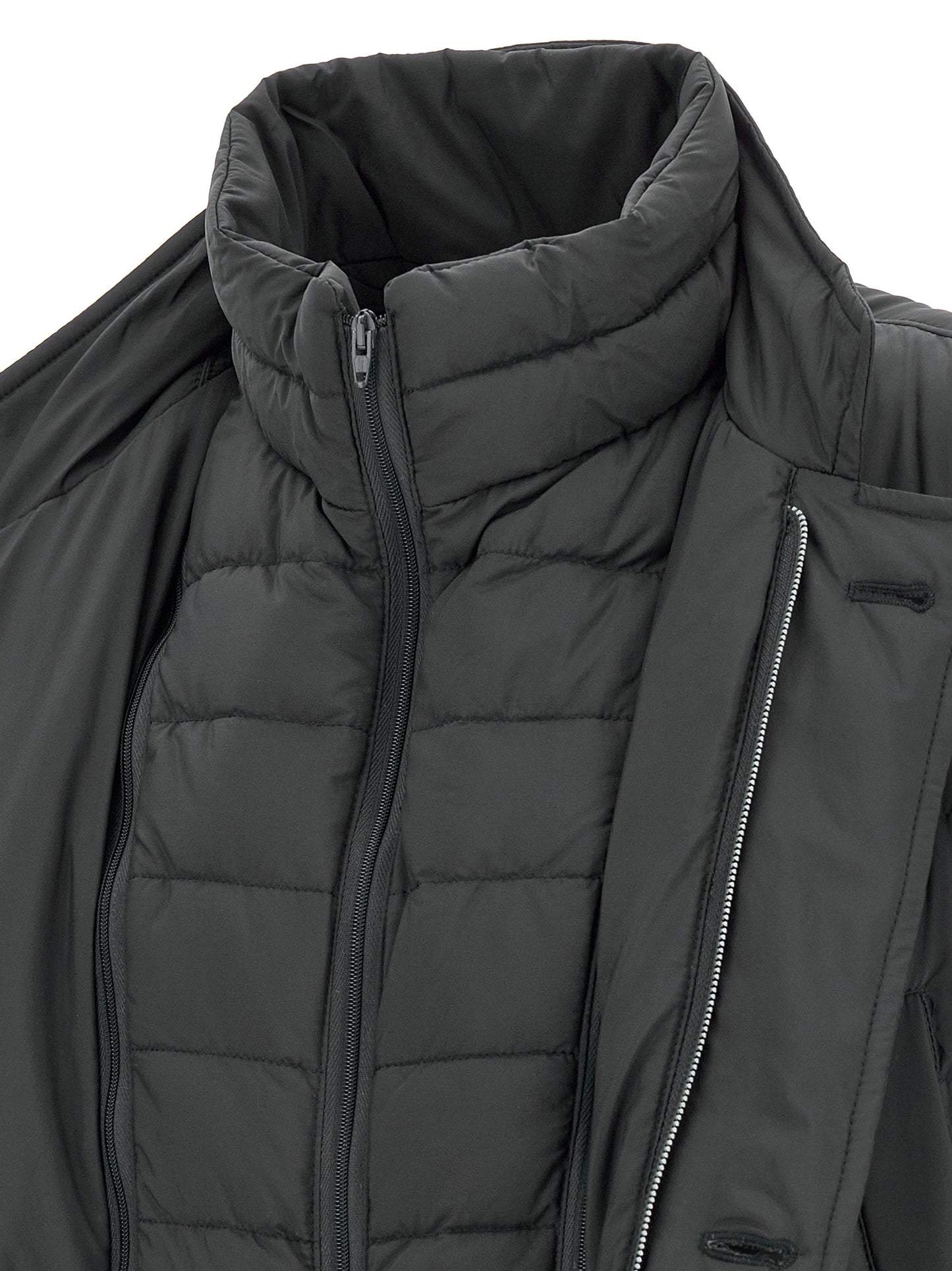 Gray Polyamide Coat