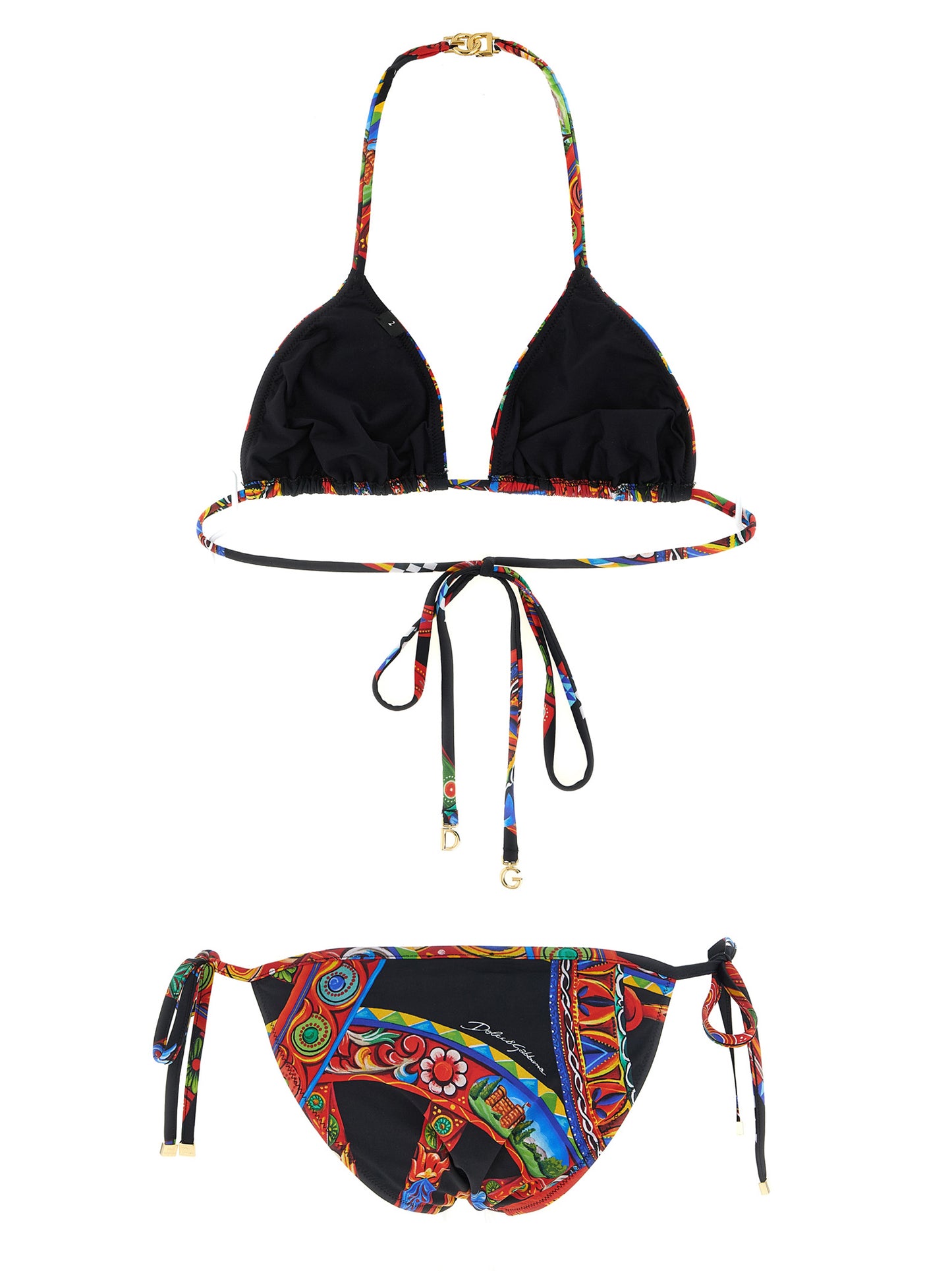 Multicolor Polyamide Bikini