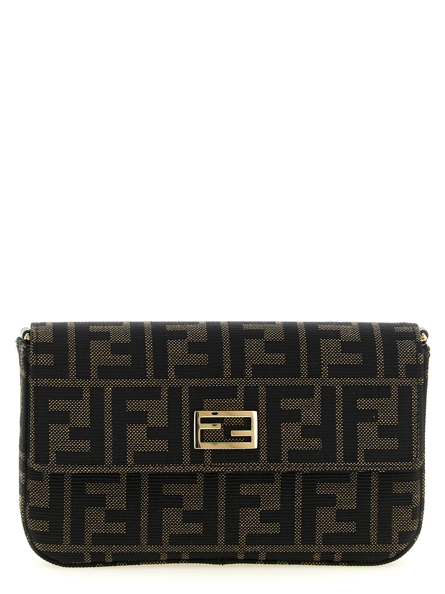 Brown Polyester Cardholder