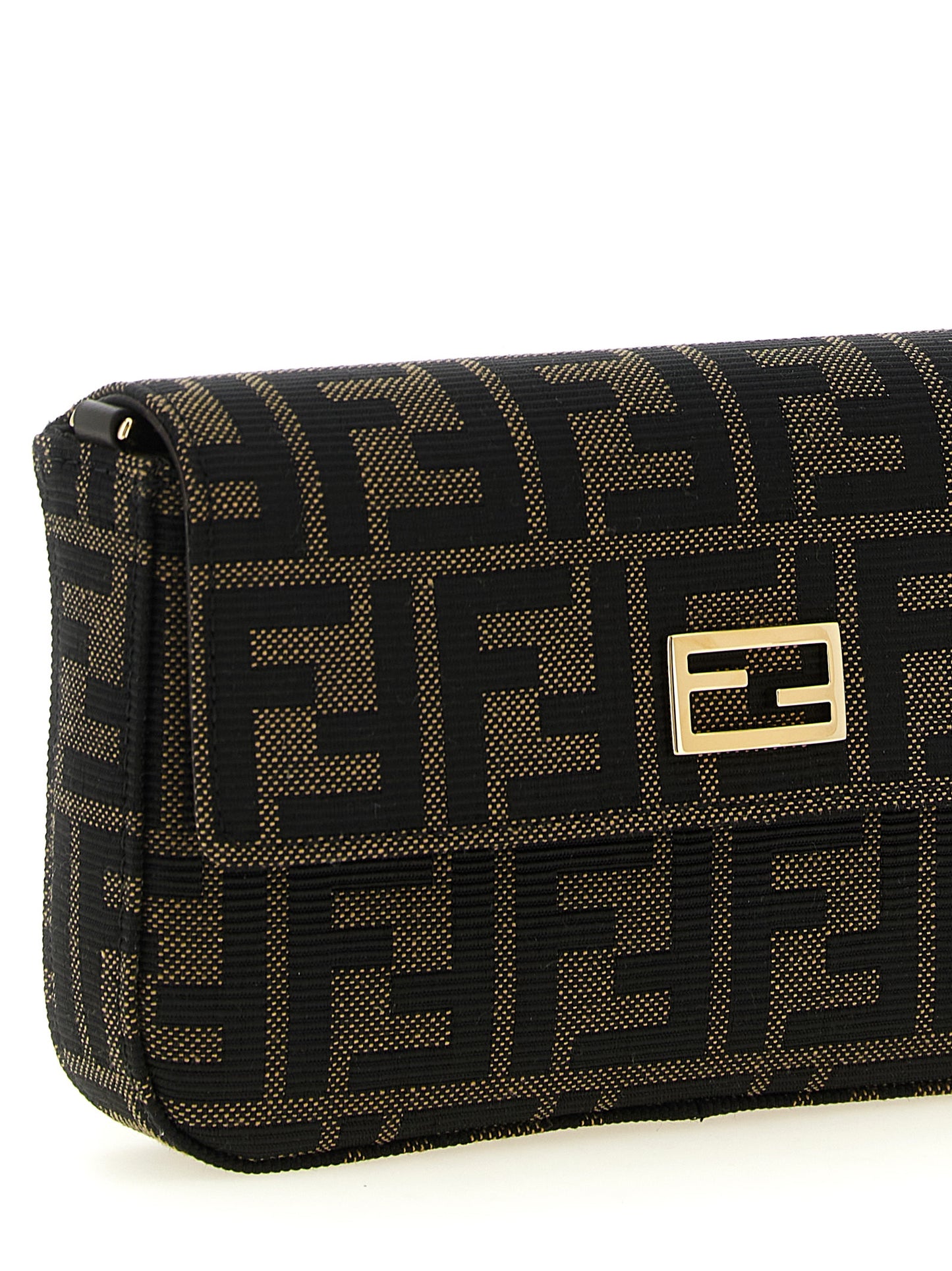 Brown Polyester Cardholder