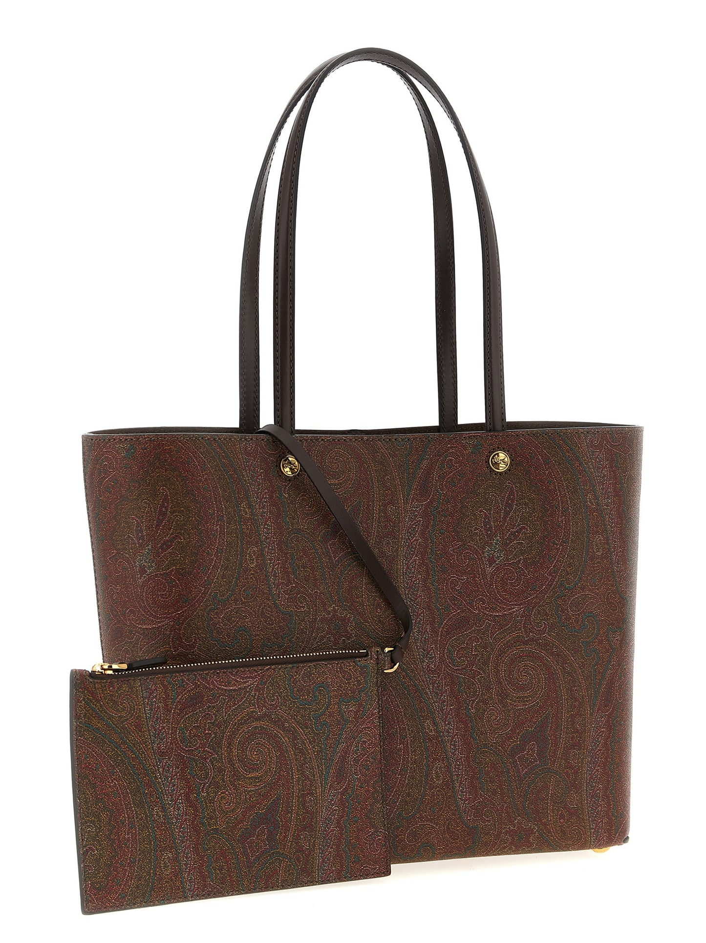 Brown Cotton Tote Bag