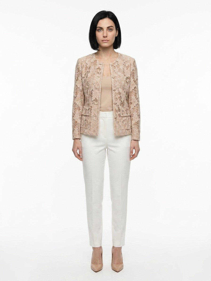 Beige Cotton Jacket