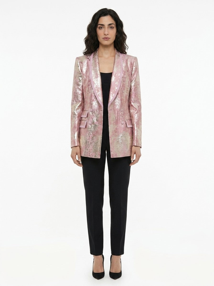 Pink Polyester Jacket