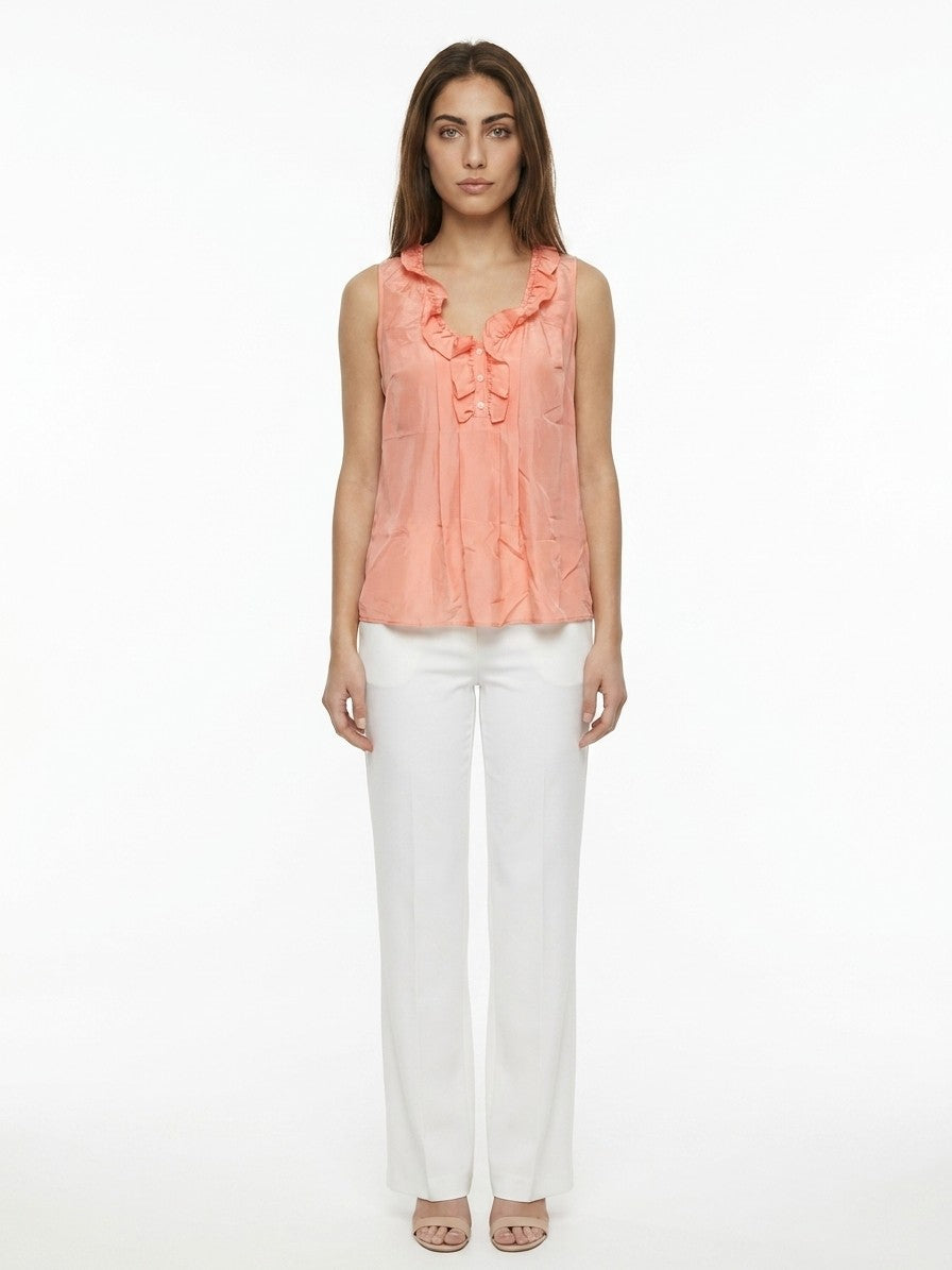 Pink Silk Blouse