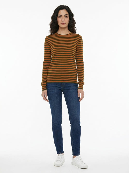 Bicolor Cashmere Sweater