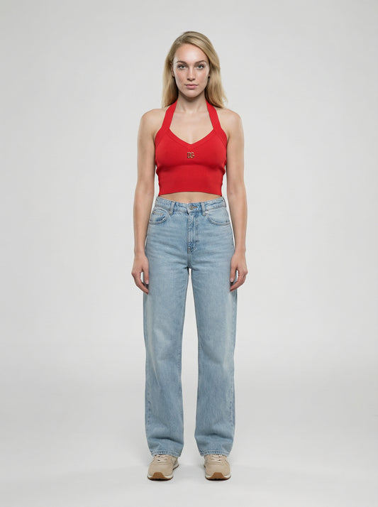 Red Cashmere Tank Tops