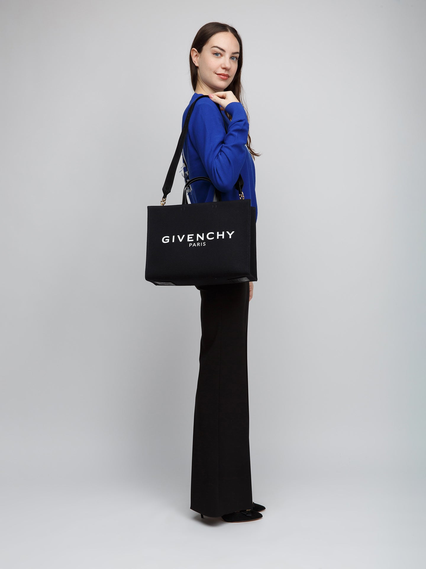 Black Cotton Tote Bag