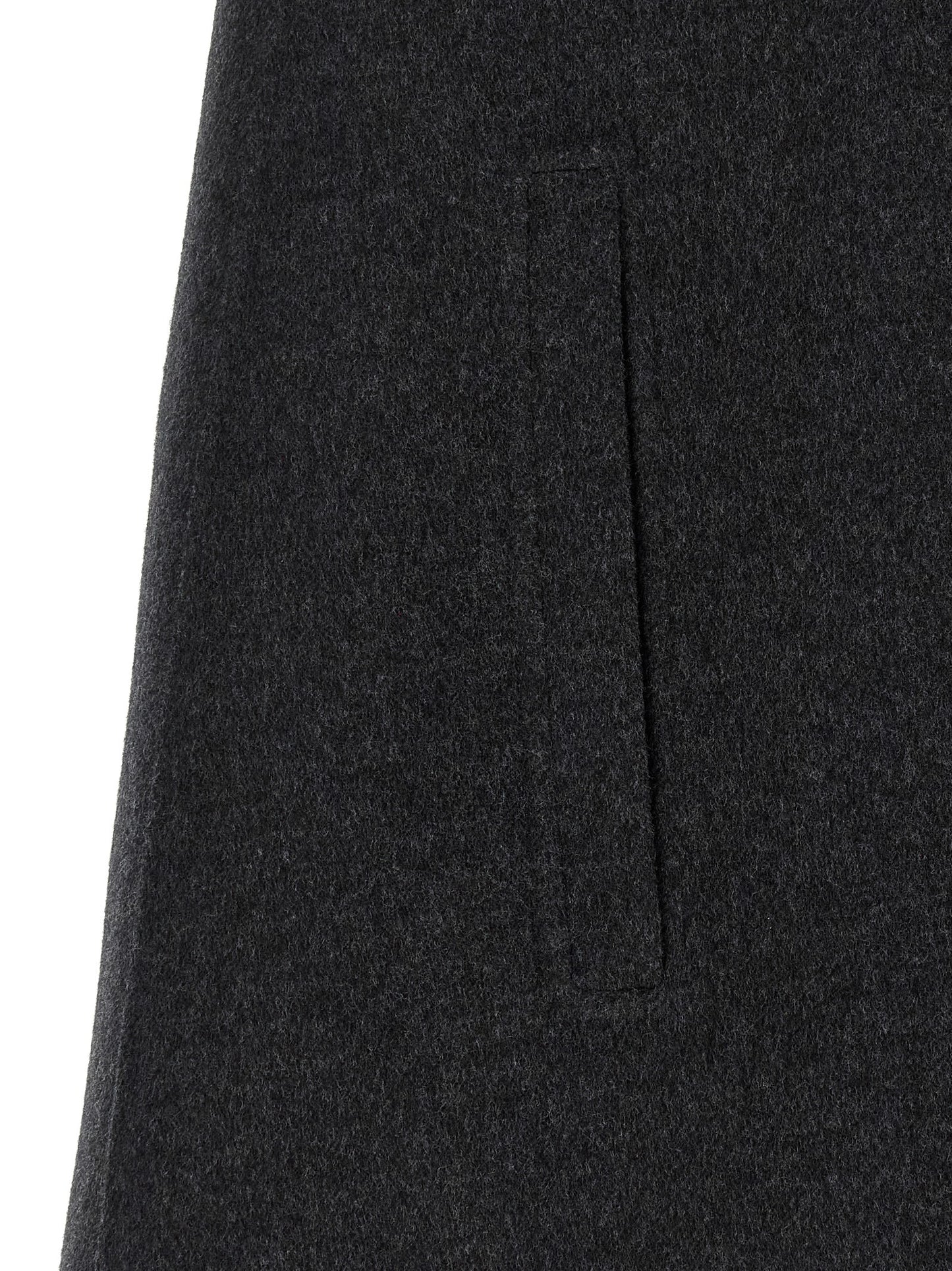 Gray Wool Coat