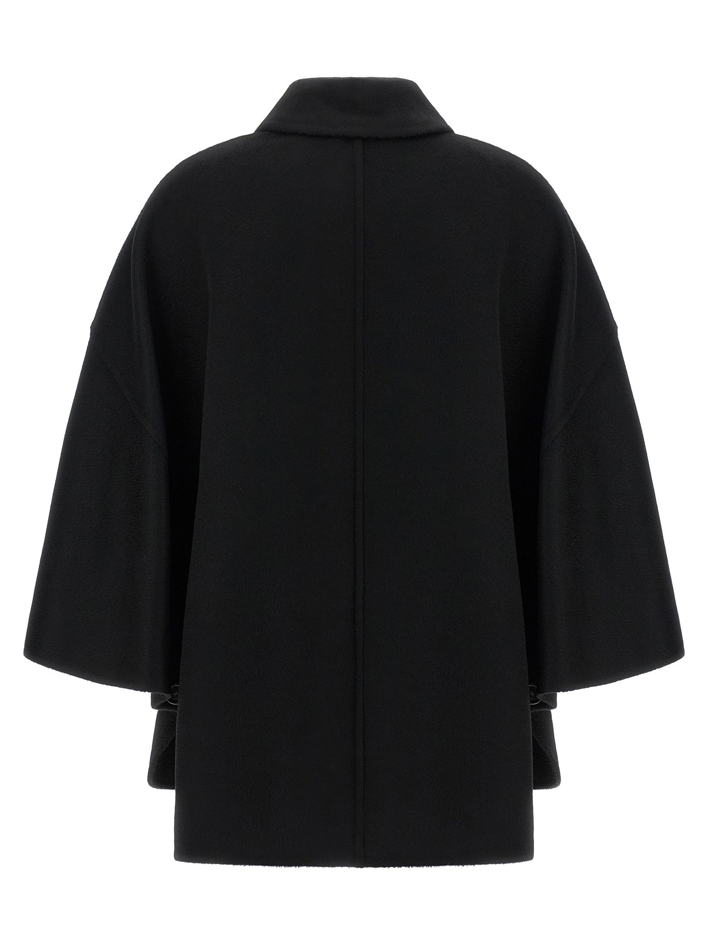 Black Cashmere Coat