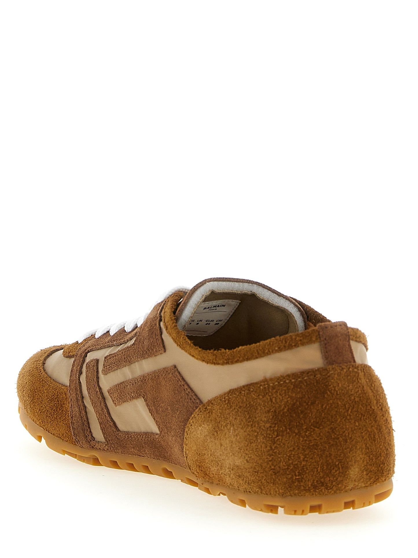 Brown Calfskin Sneakers