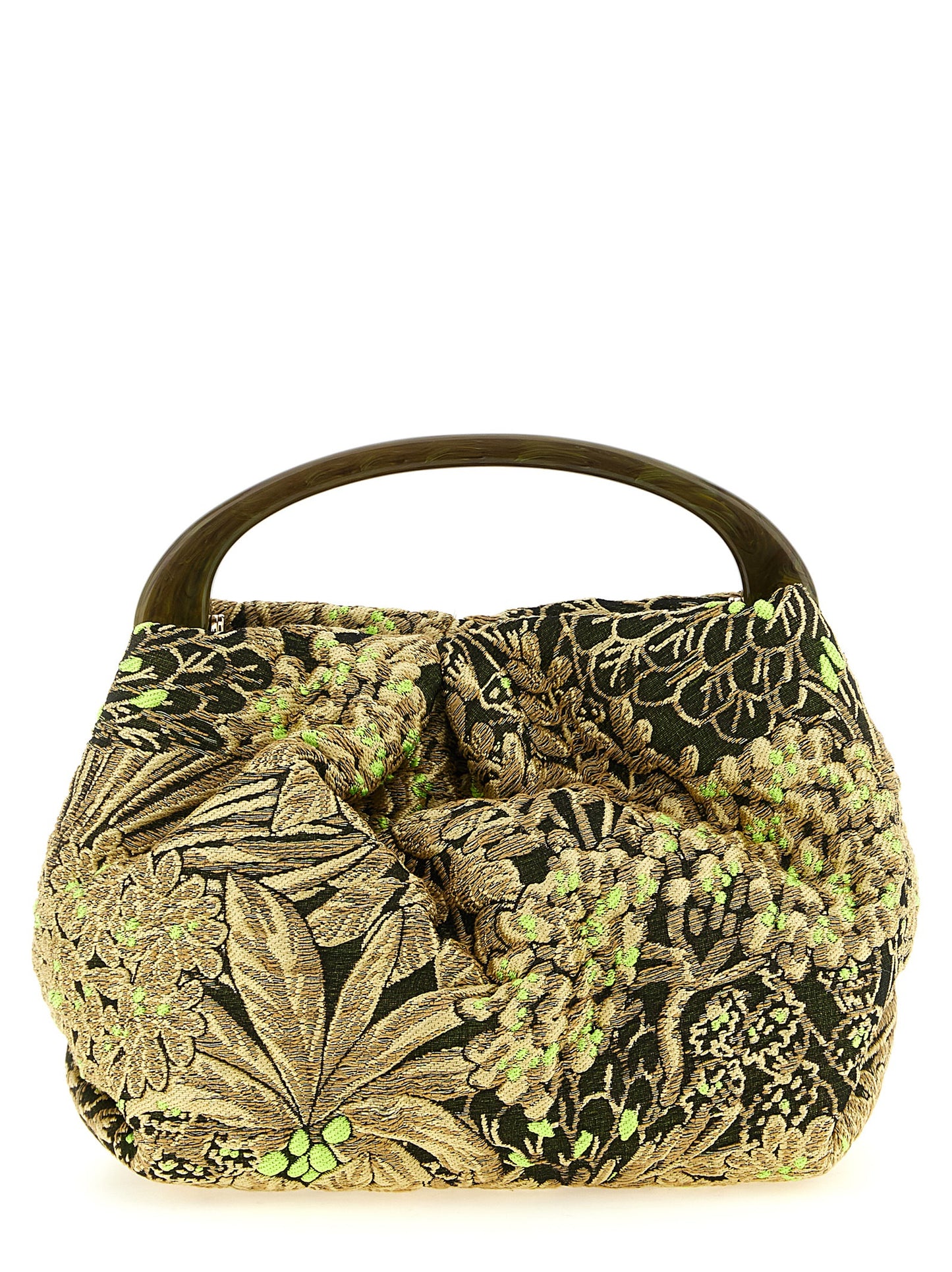 Multicolor Polyester Handbag