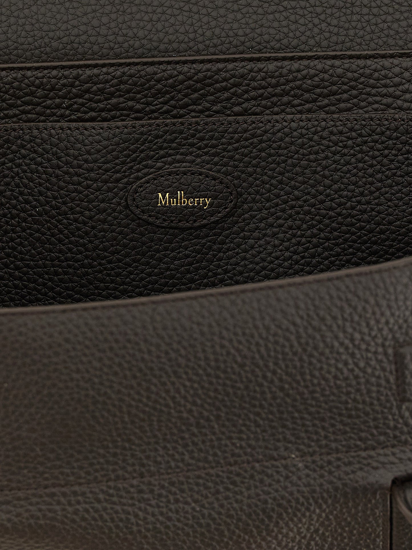 Black Calfskin Shoulder Bag