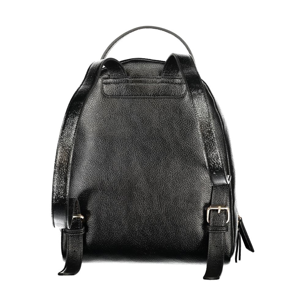 Black Polyethylene Backpack