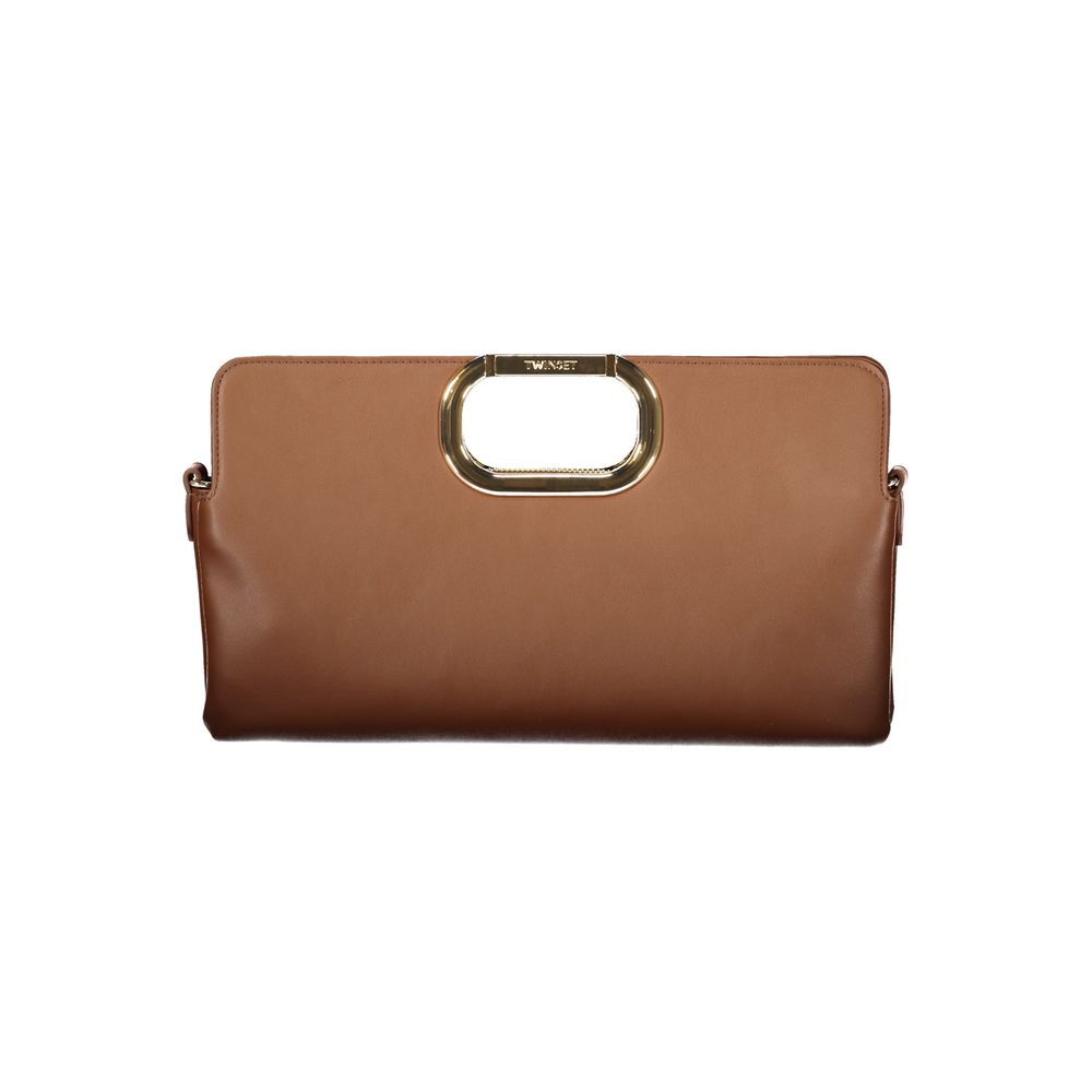 Brown Polyethylene Handbag