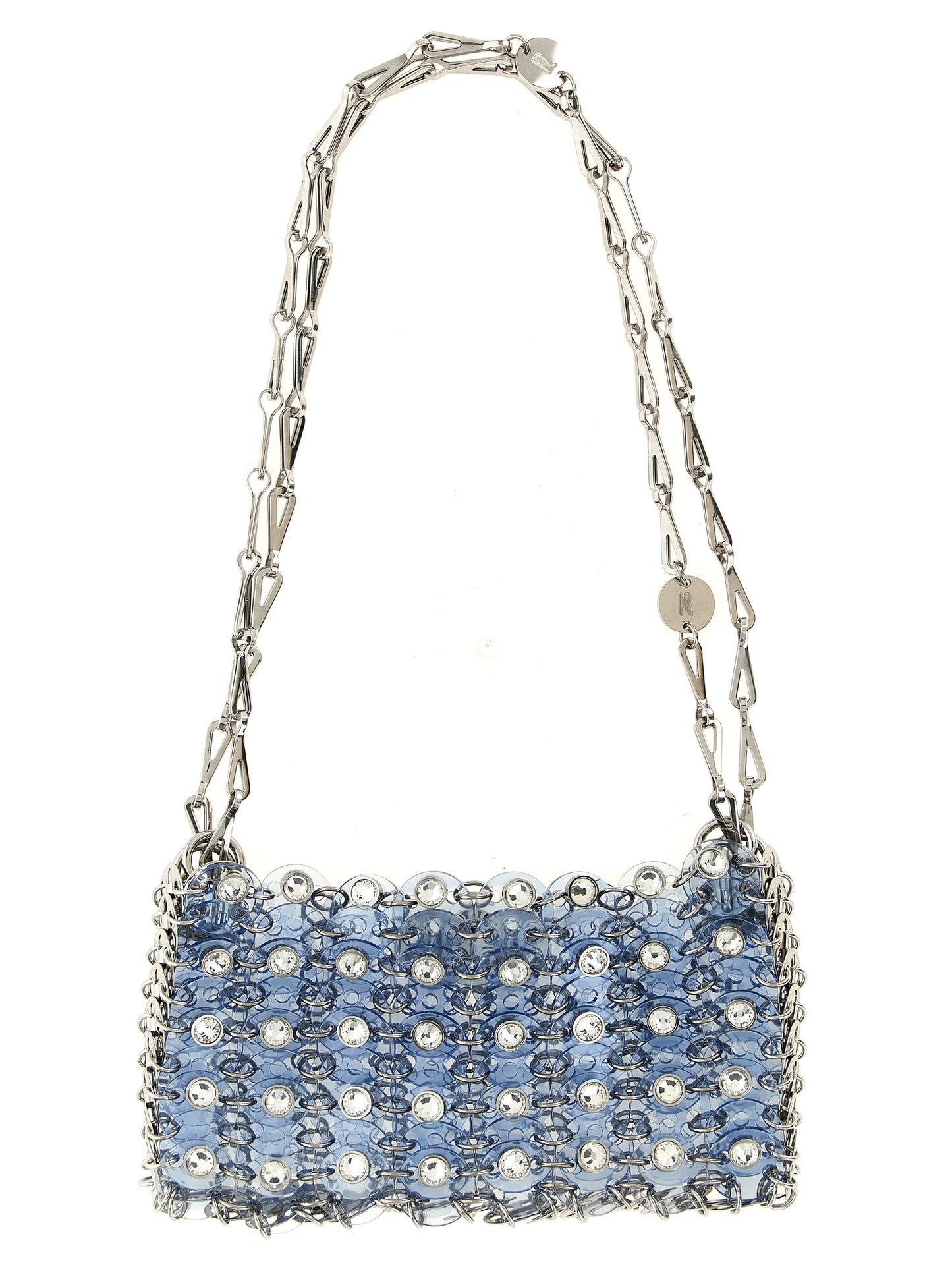 Blue Resin Shoulder Bag