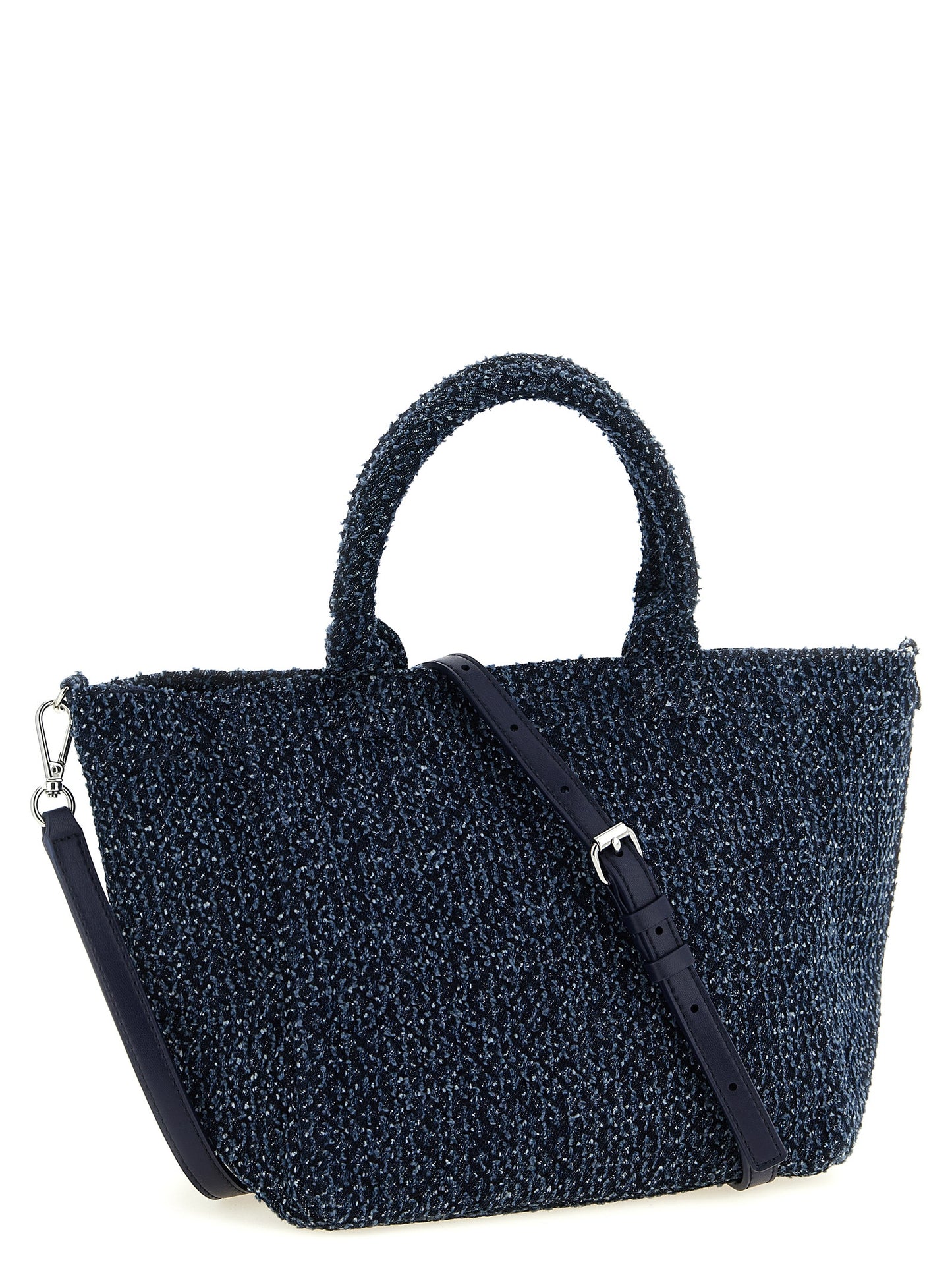 Blue Organic Cotton Tote Bag