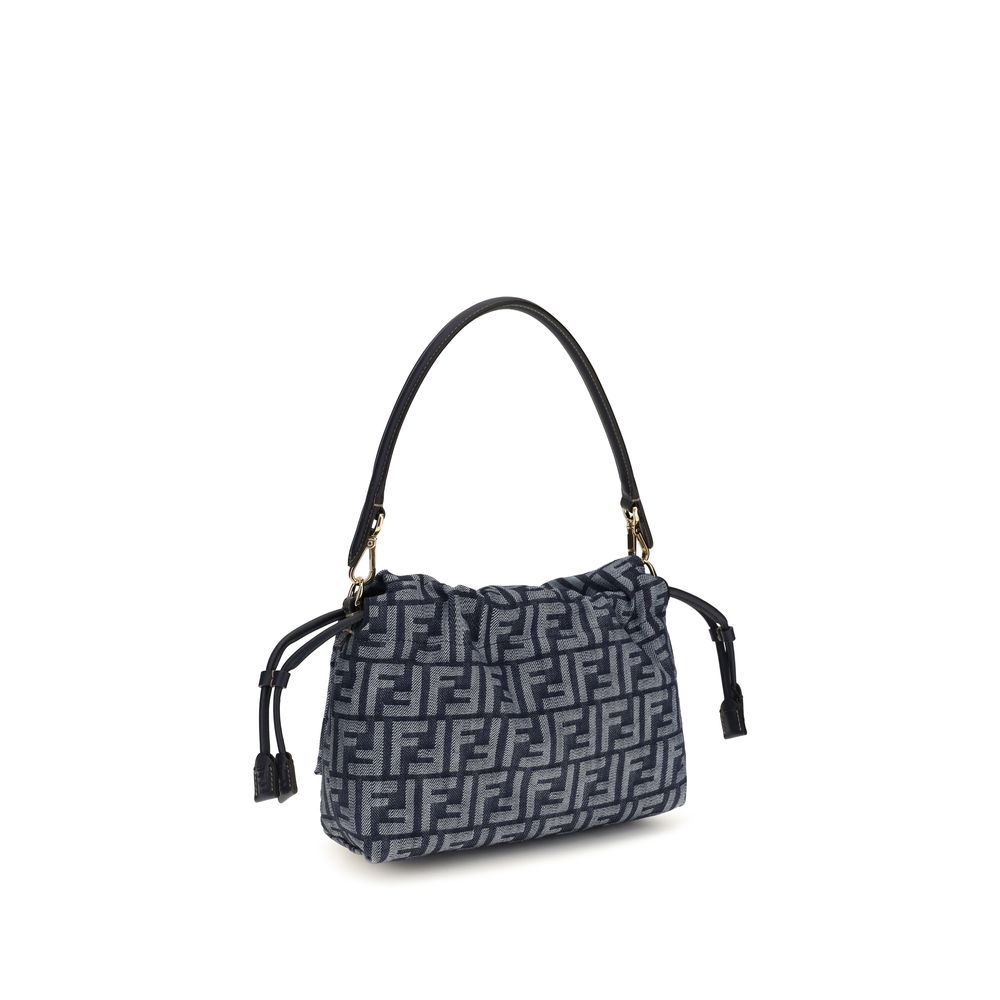 Blue Cotton Shoulder Bag