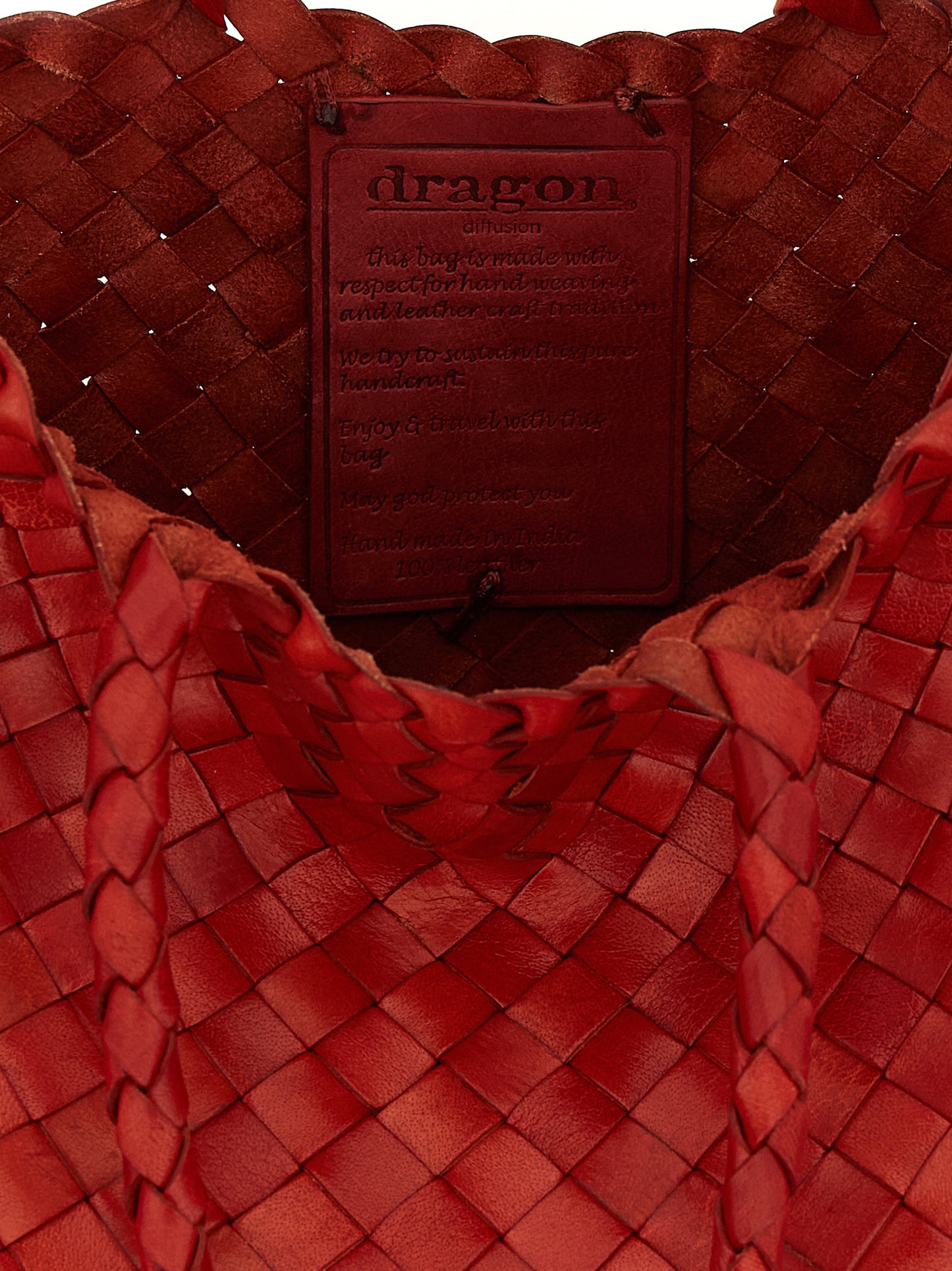 Red Calfskin Handbag
