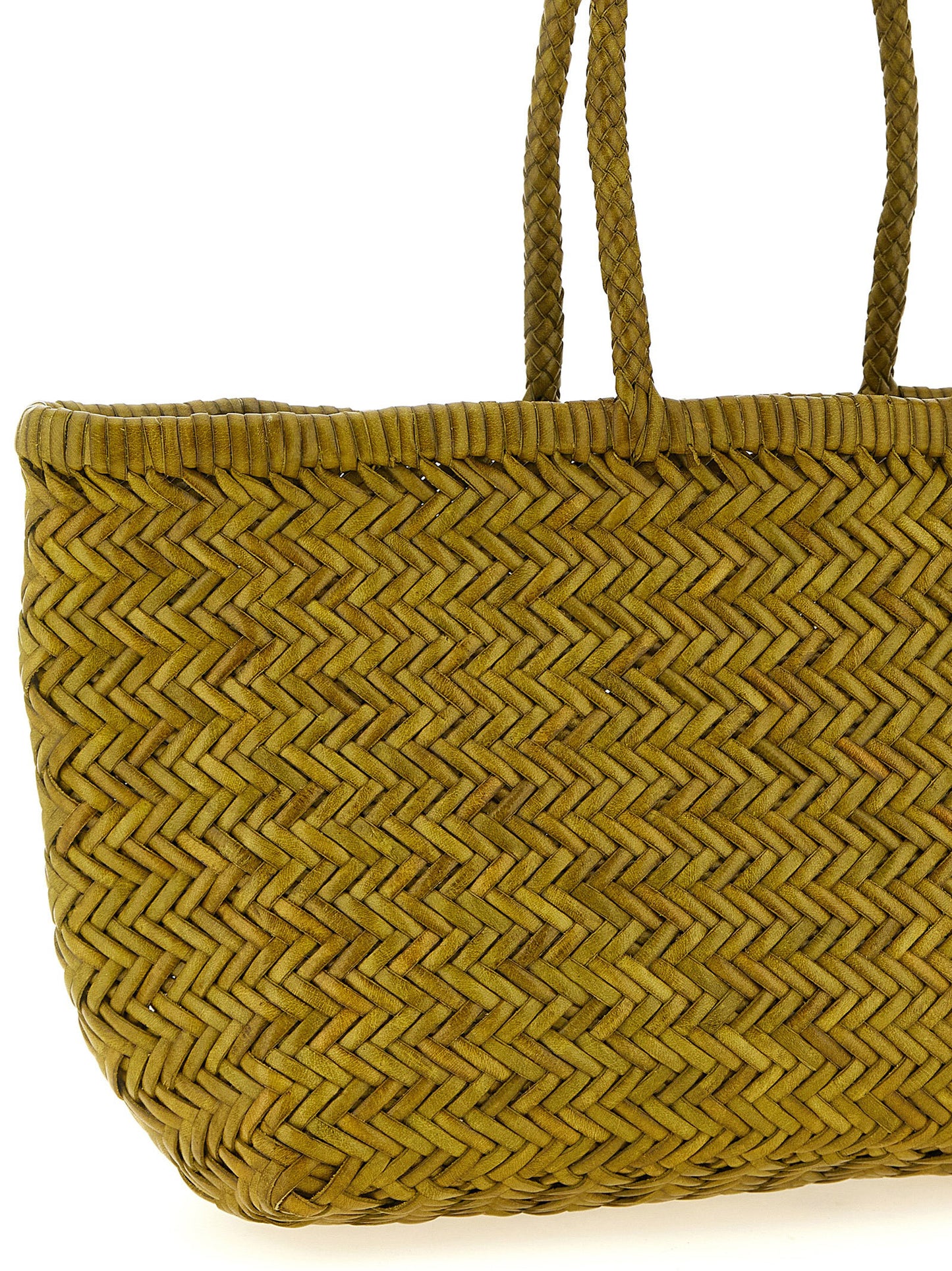 Bicolor Calfskin Handbag
