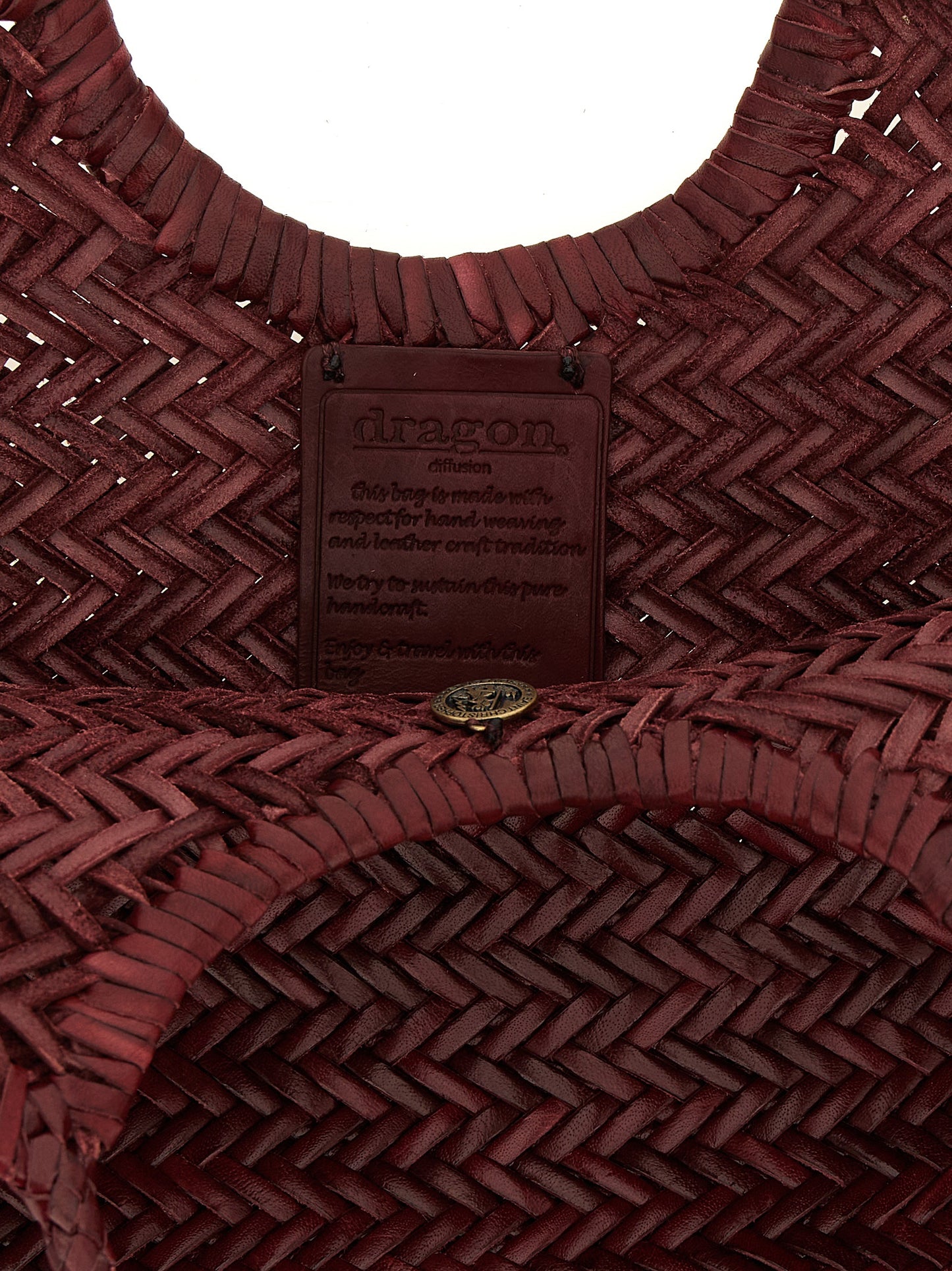 Bordeaux Cowhide Shoulder Bag