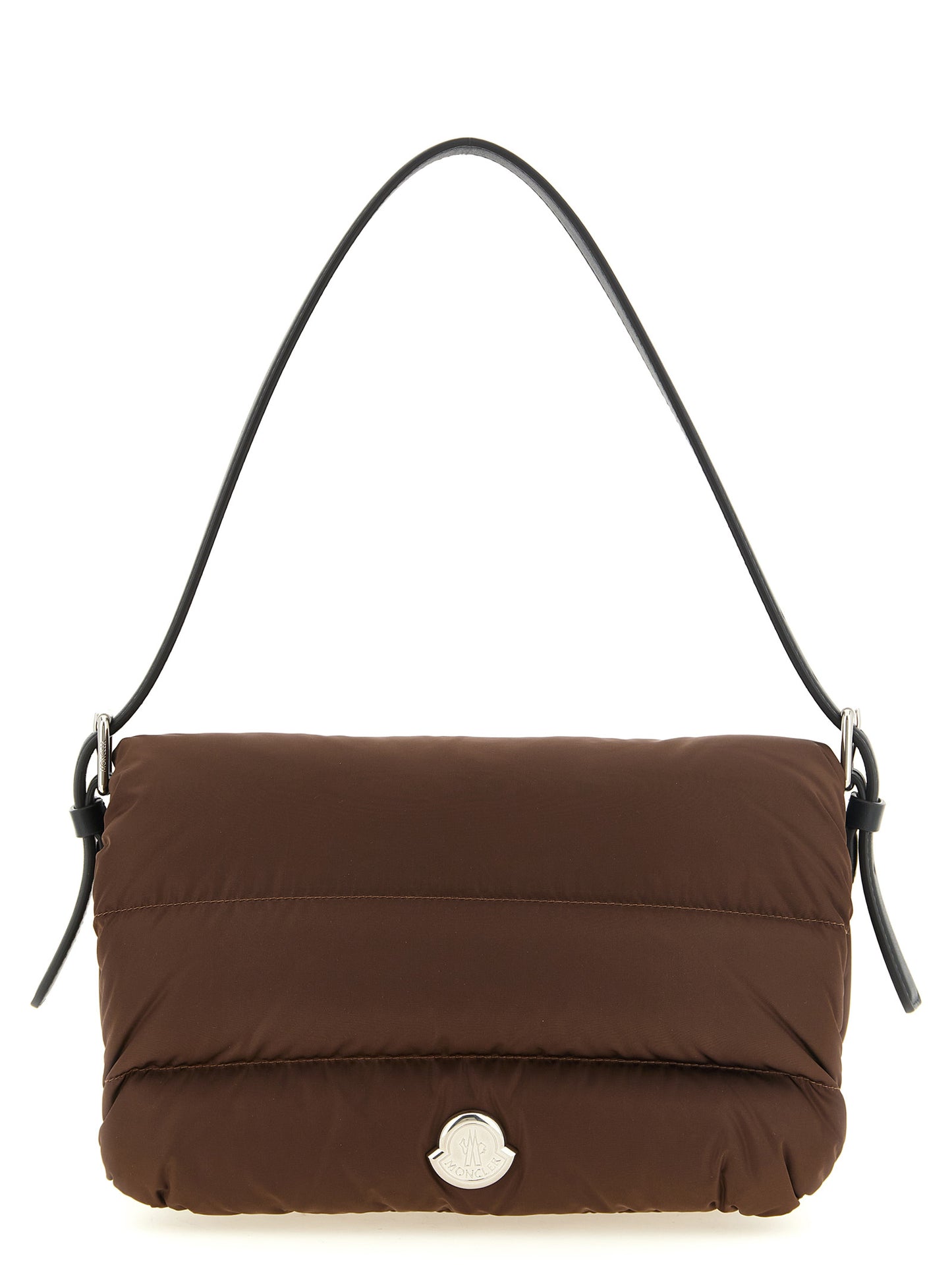 Brown Polyamide Shoulder Bag
