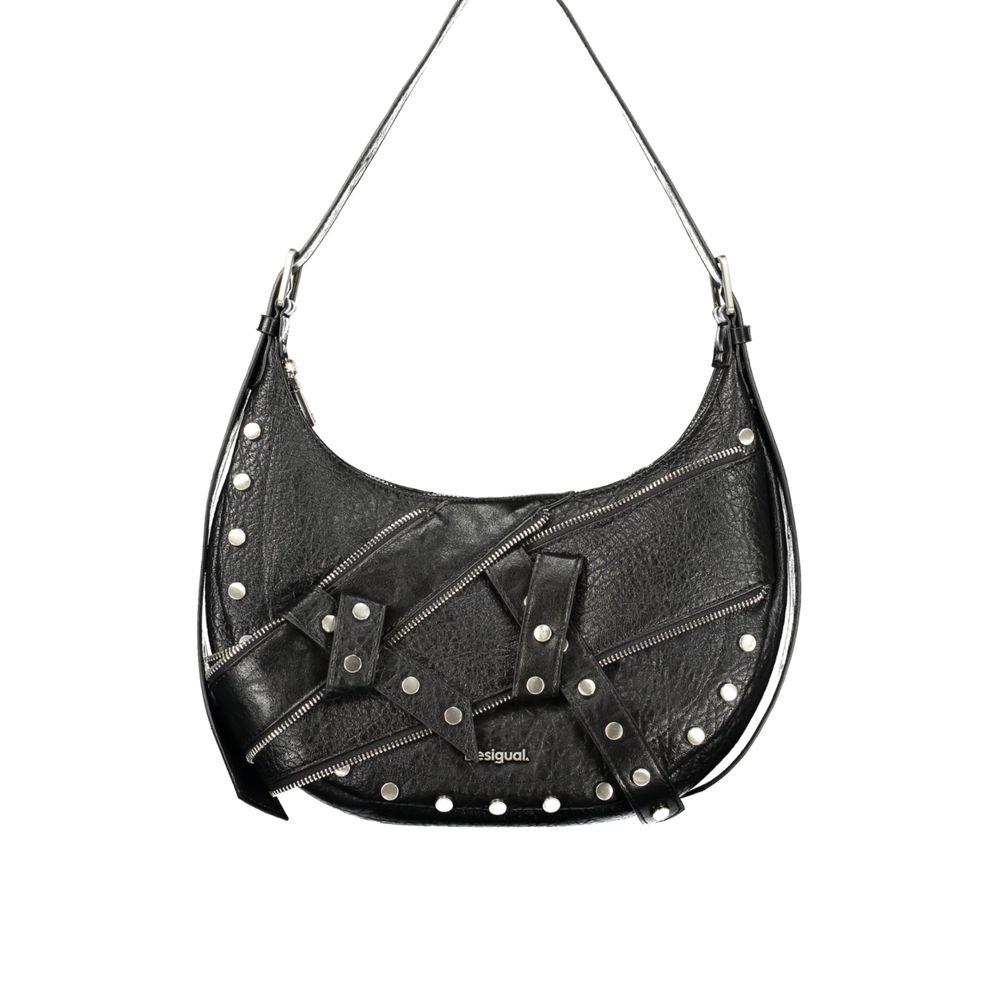 Nero Poliuretano Donna Bag