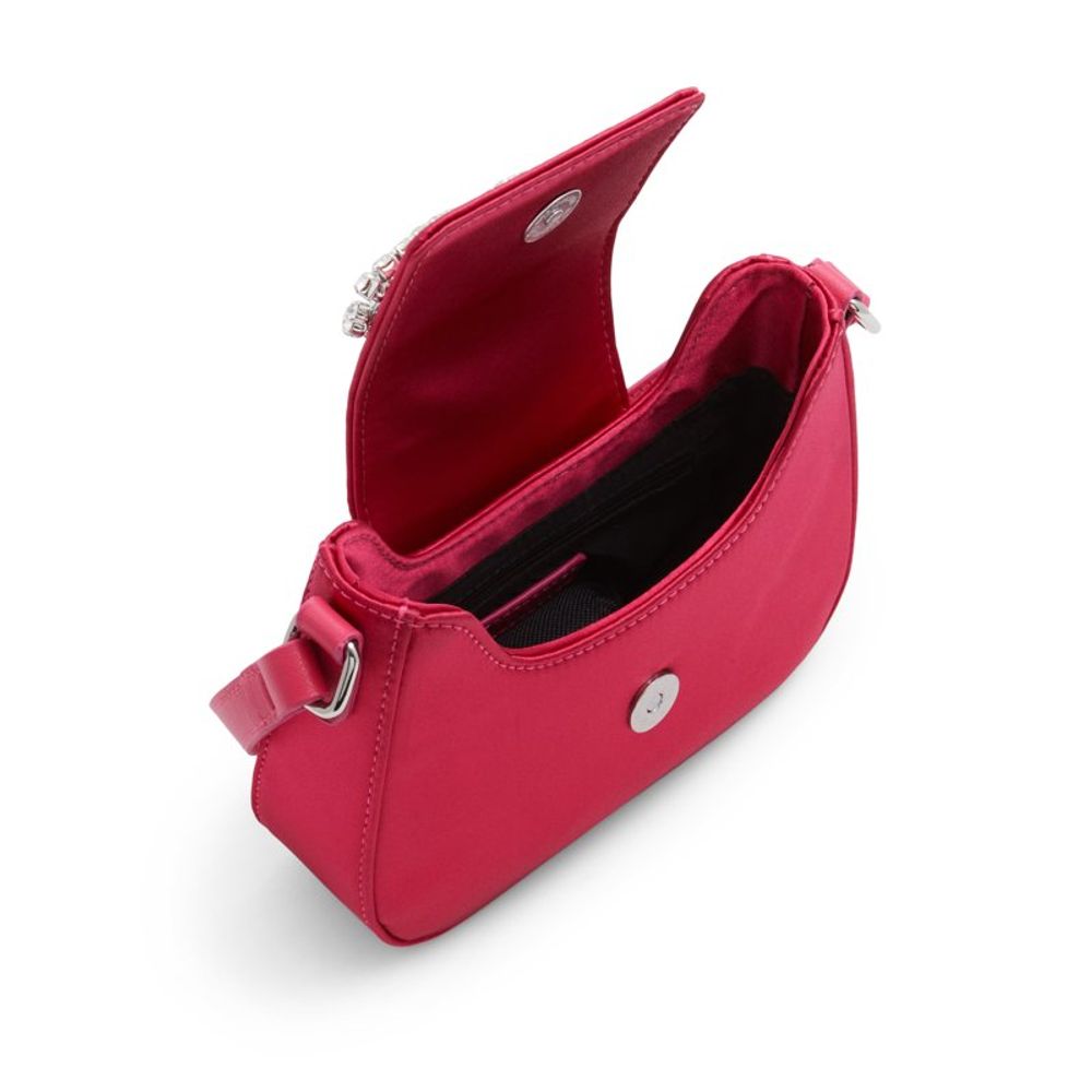 Pink Polyester Handbag