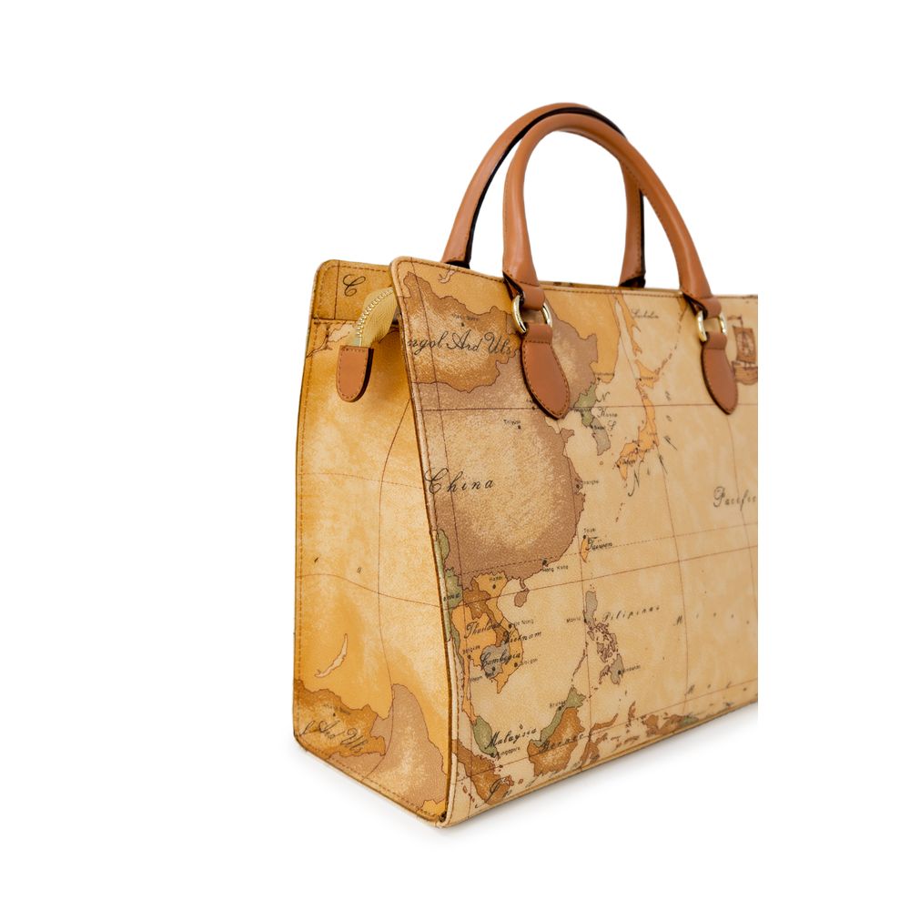 Beige Cotton Handbag
