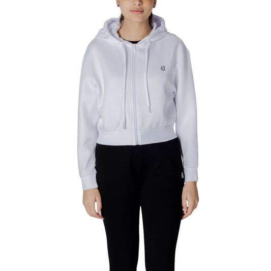 White Cotton Hoodie
