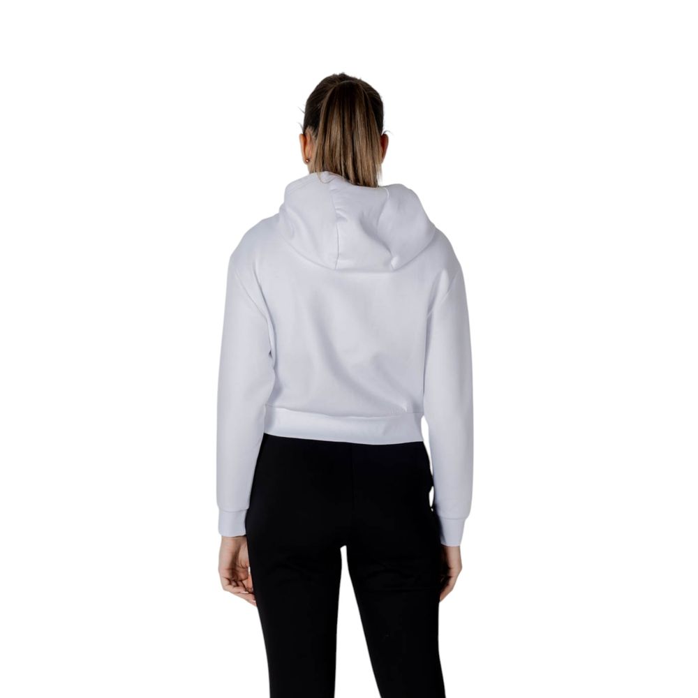 White Cotton Hoodie