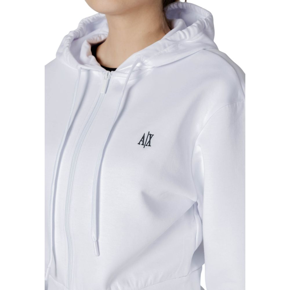 White Cotton Hoodie