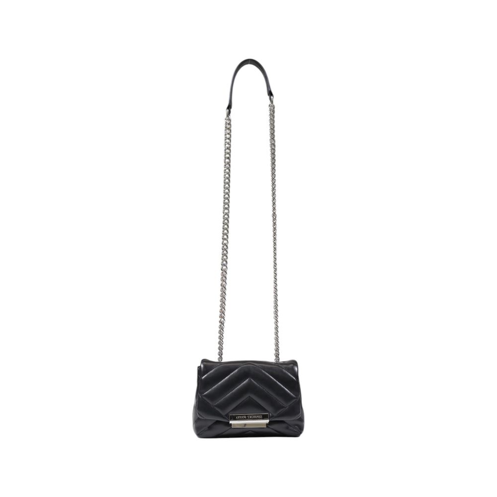 Black Polyester Handbag