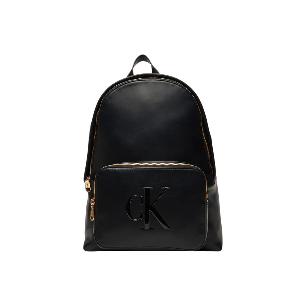 Black Polyethylene Backpack
