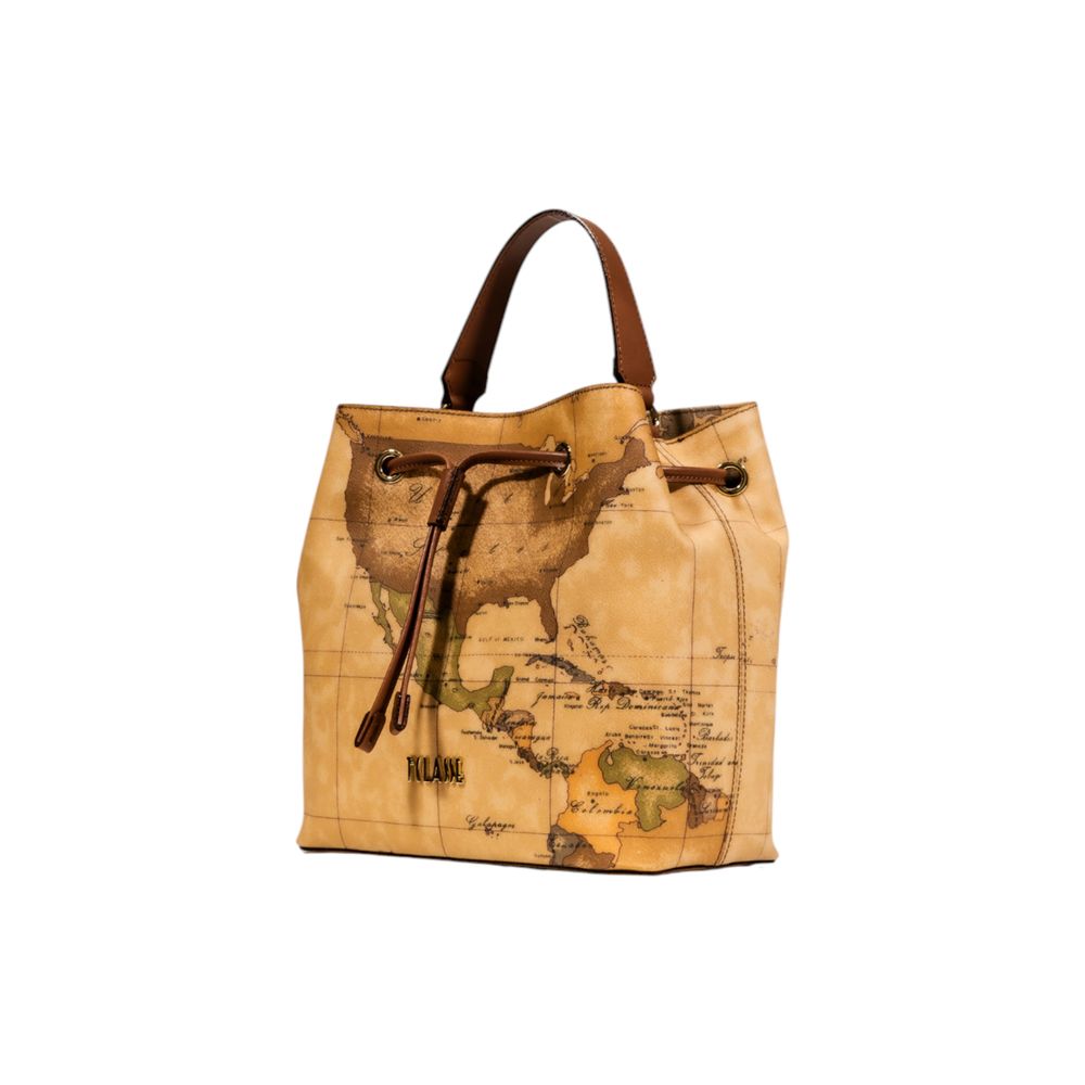 Beige Leather Handbag